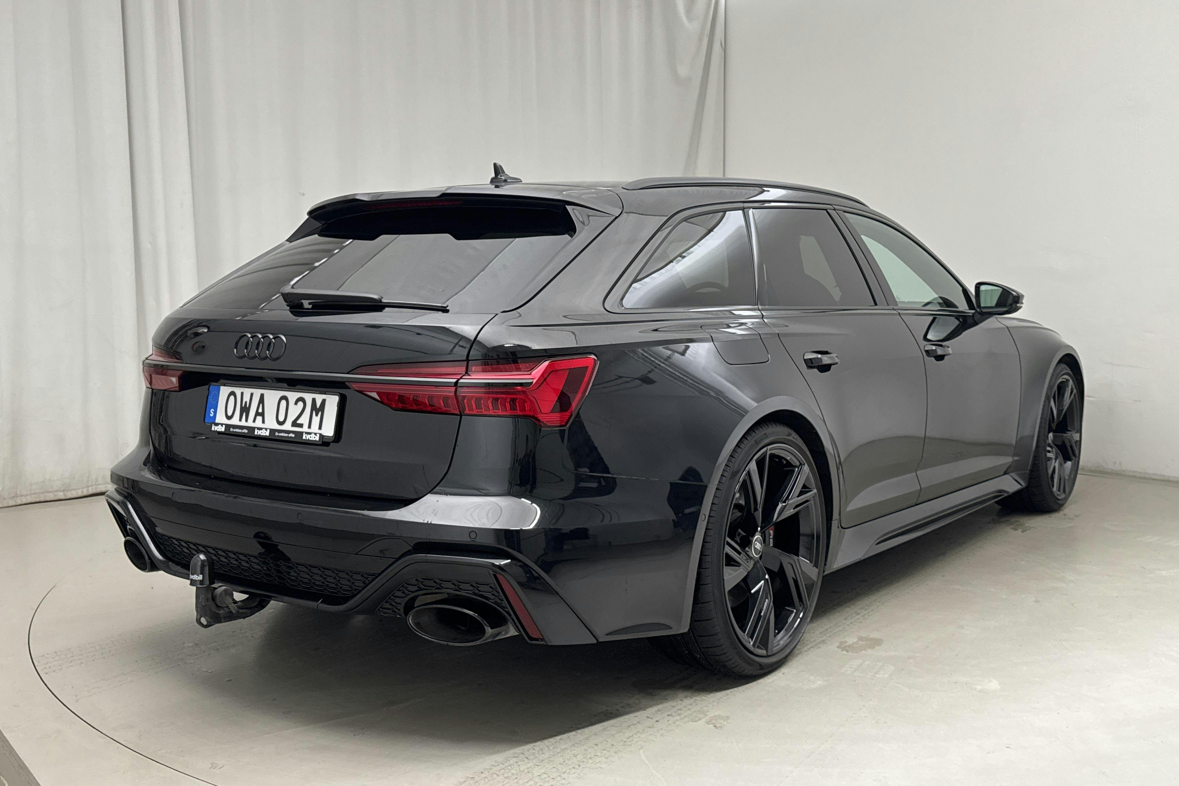 Audi RS6 Avant 4.0 TFSI quattro (600hk) - 5 786 mil - Automat - svart - 2023