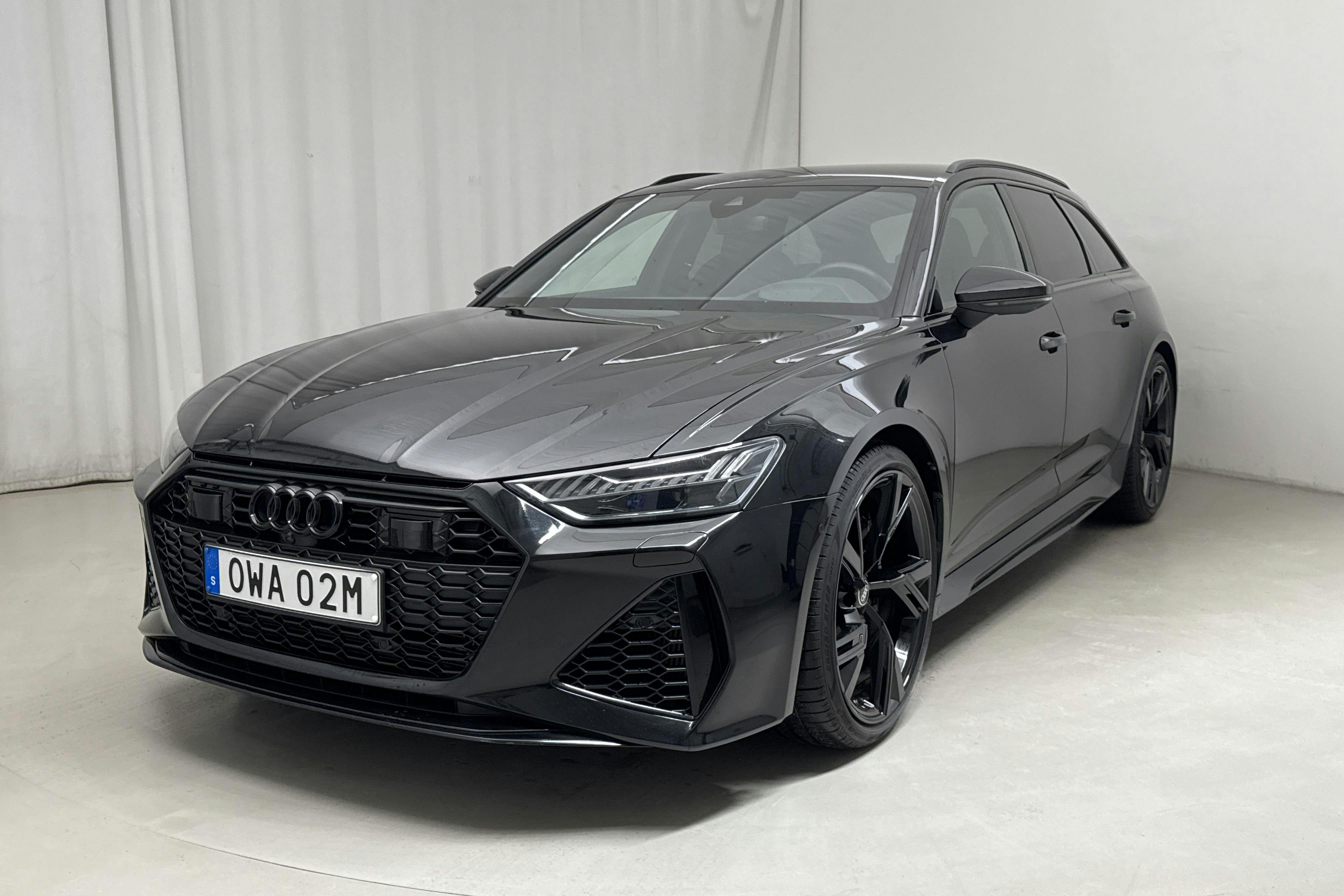 Audi RS6 Avant 4.0 TFSI quattro (600hk) - 5 786 mil - Automat - svart - 2023