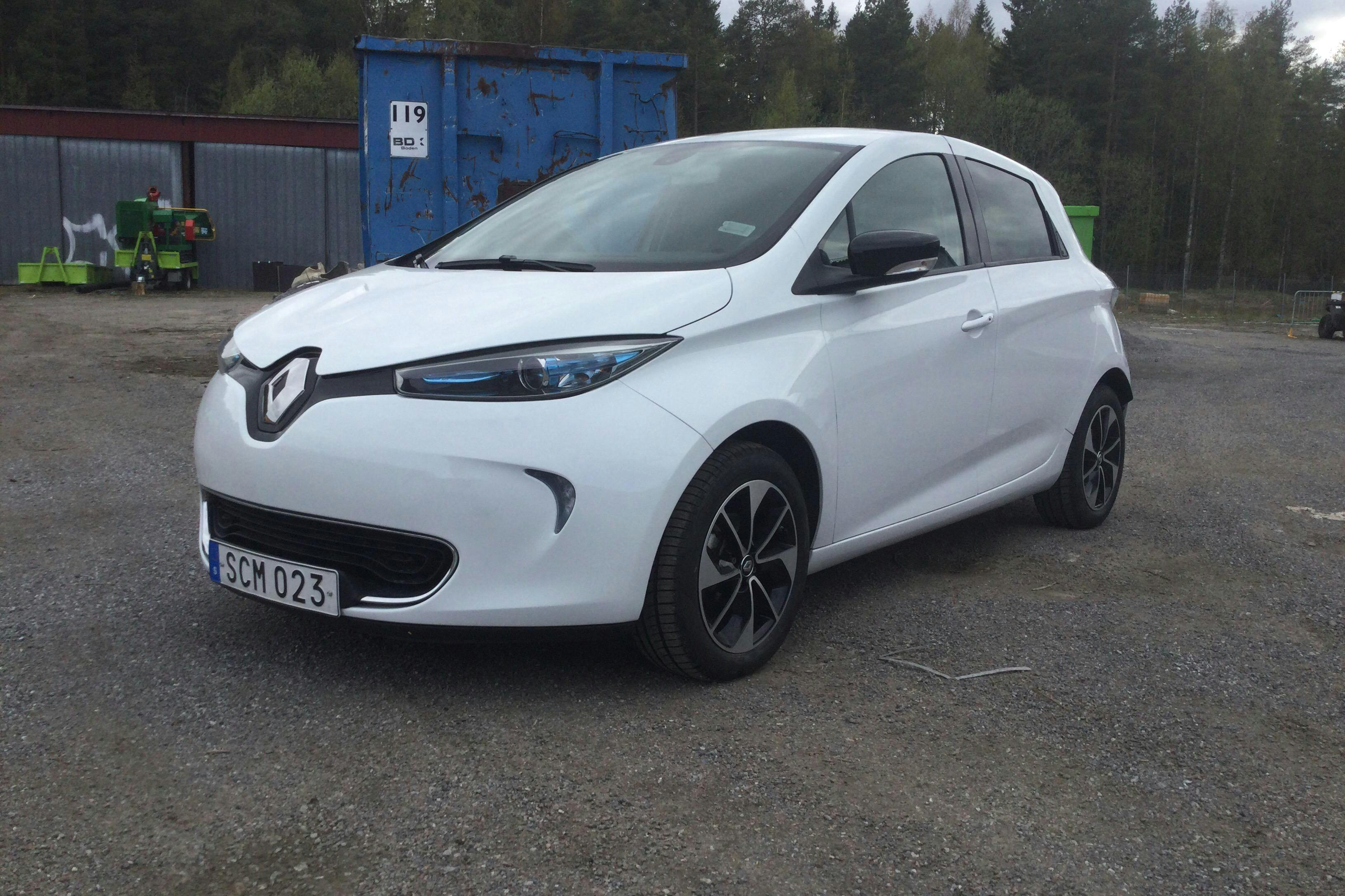 Renault Zoe 41 kWh R90 (92hk) - 36 390 km - Automaatne - valge - 2017