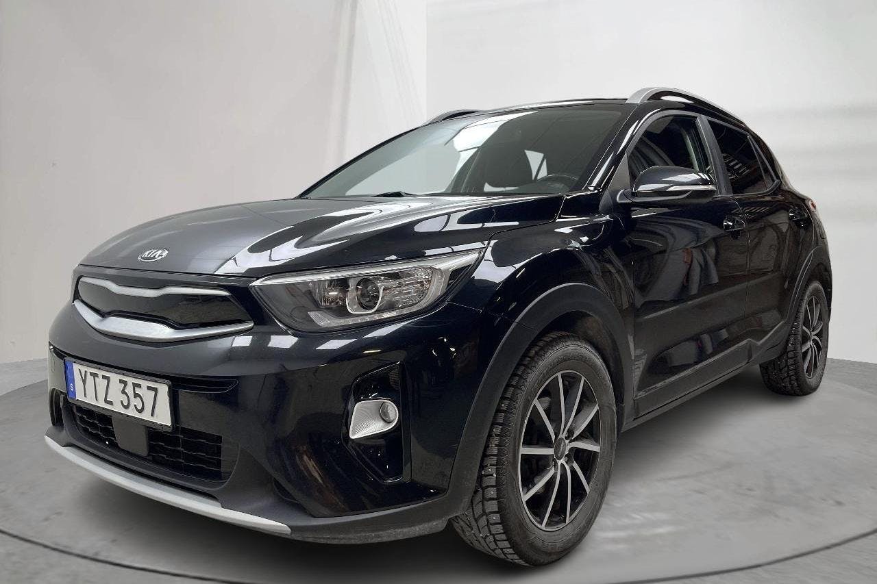 Presentationsfoto 1 av 12: KIA Stonic 1.0 T-GDi (120hk) - 8 901 mil - Manuell - svart - 2018