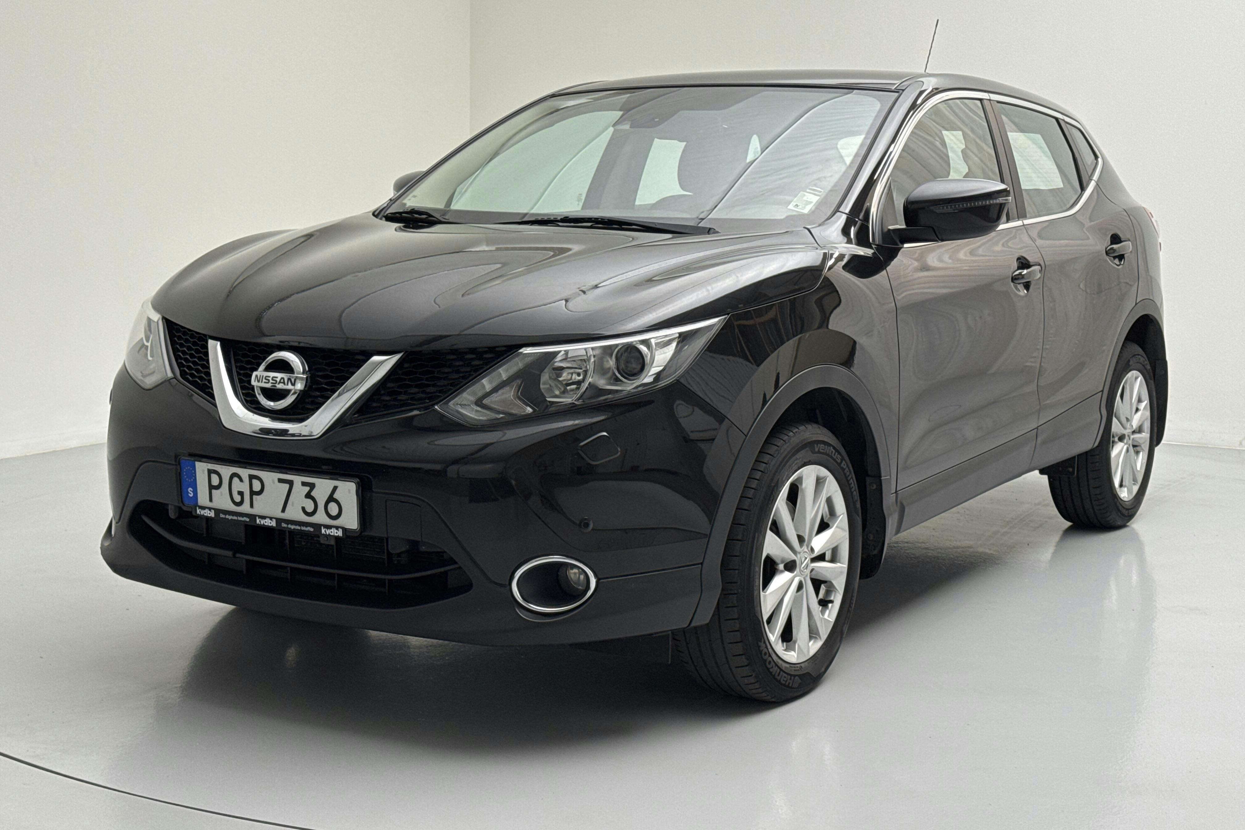 Nissan Qashqai 1.2 (115hk) - 169 330 km - Automatyczna - czarny - 2017