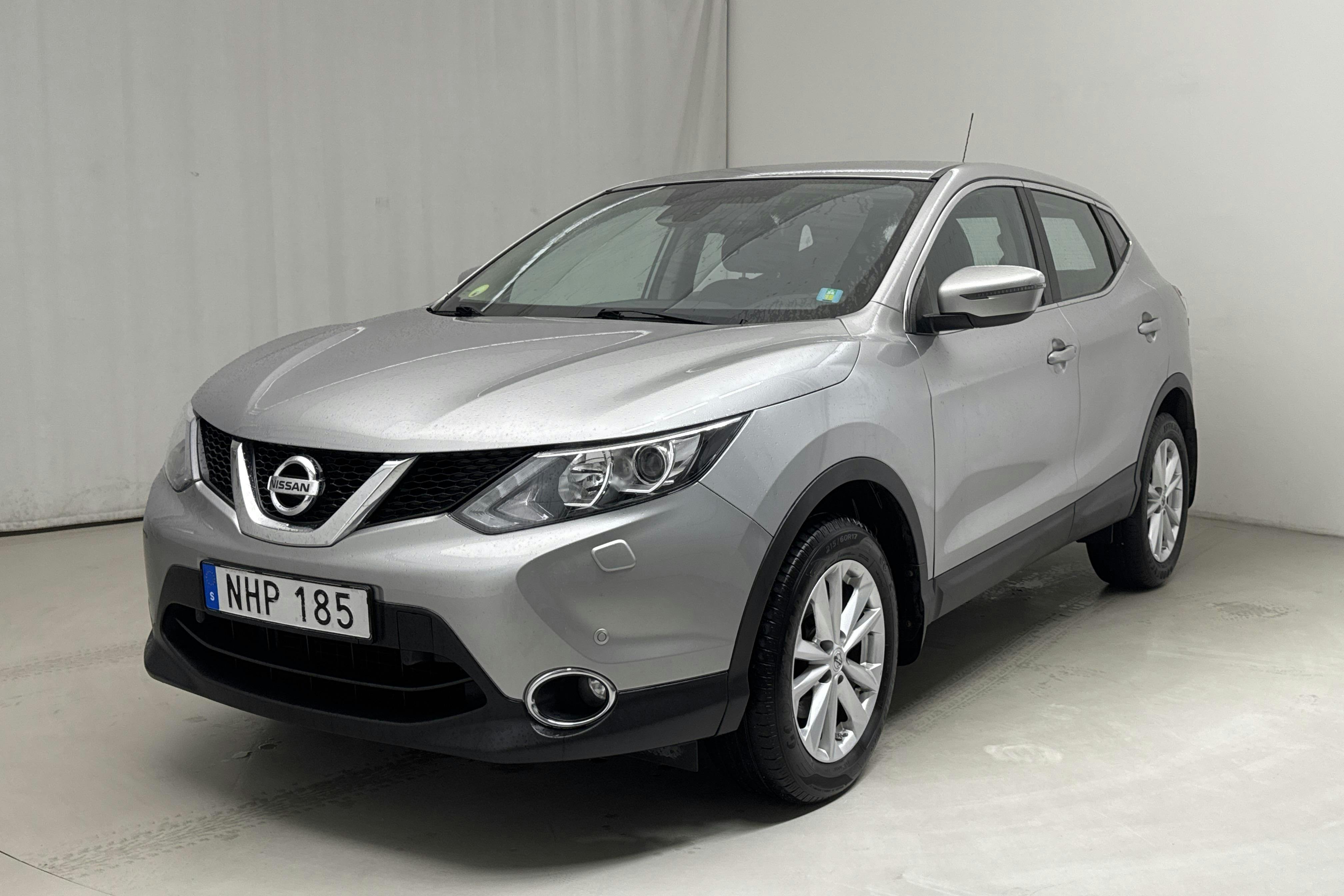Nissan Qashqai 1.5 dCi (110hk) - 137 580 km - Manuaalinen - hopea - 2016