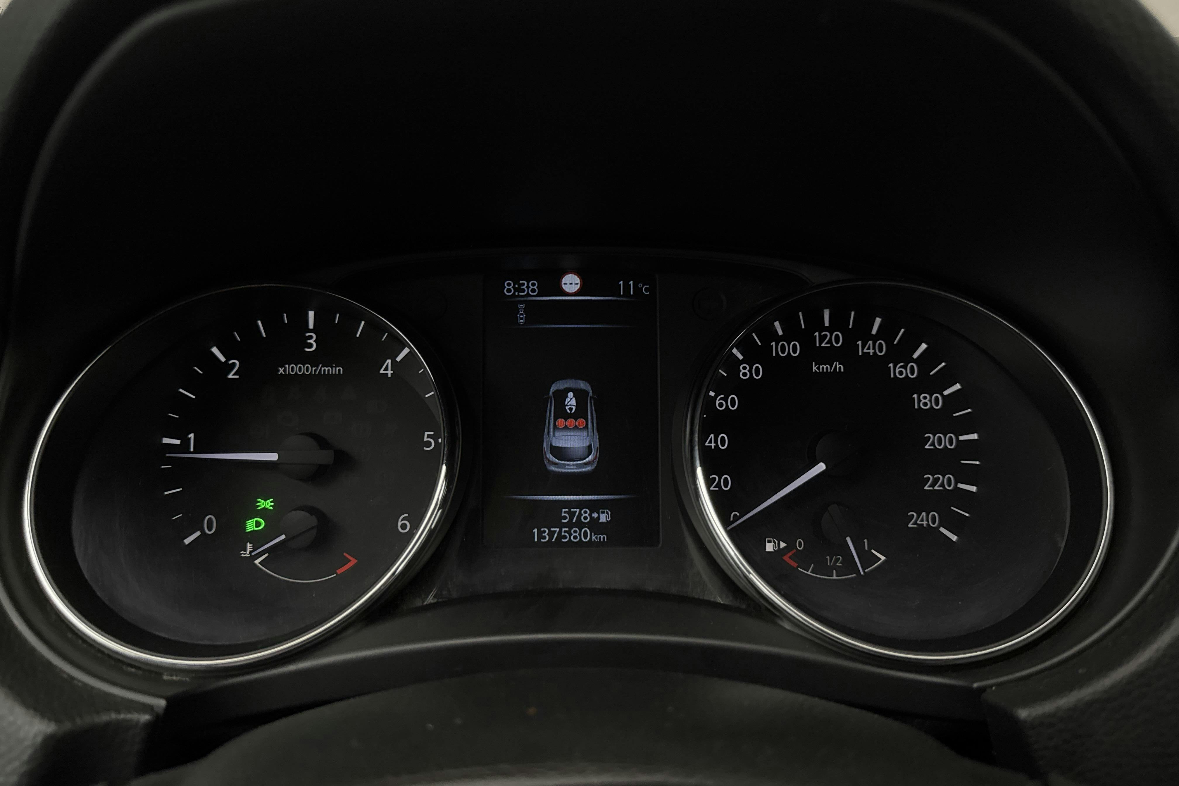 Nissan Qashqai 1.5 dCi (110hk) - 13 758 mil - Manuell - silver - 2016