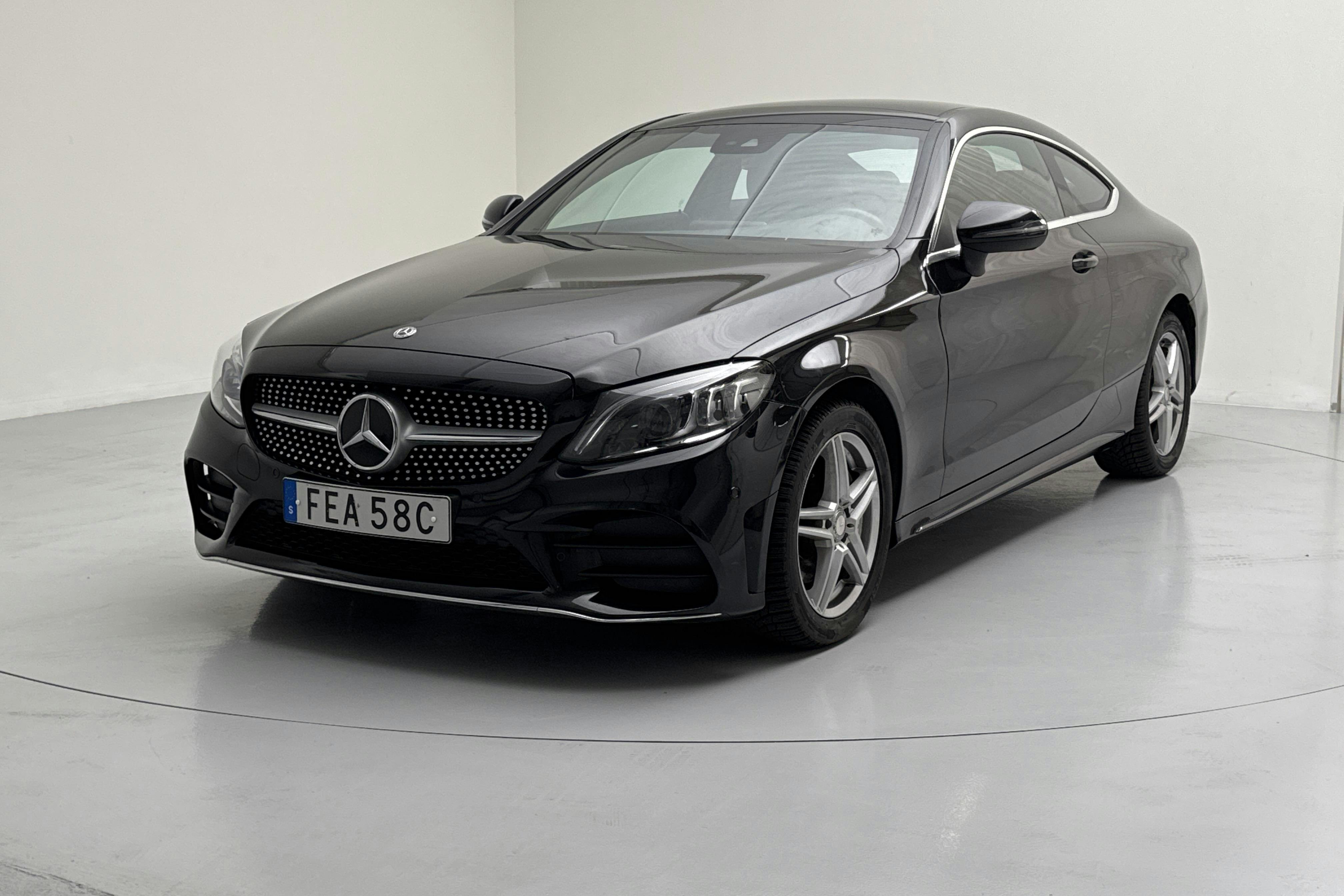 Mercedes C 220 d 4MATIC Coupé C205 (194hk) - 6 523 mil - Automat - svart - 2021