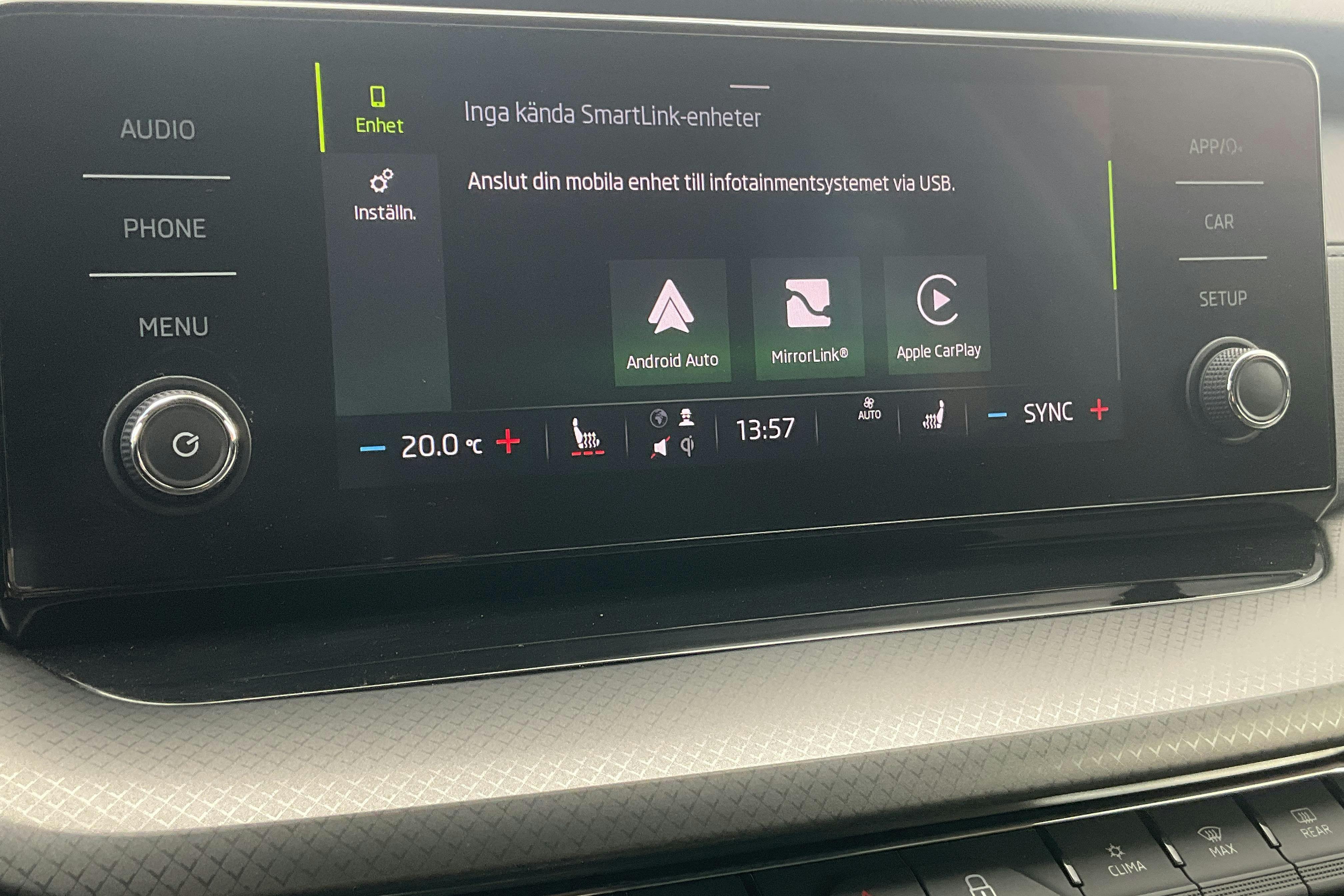 Skoda Octavia TSI e-Tec mHEV Combi (110hk) - 1 775 mil - Automat - blå - 2024