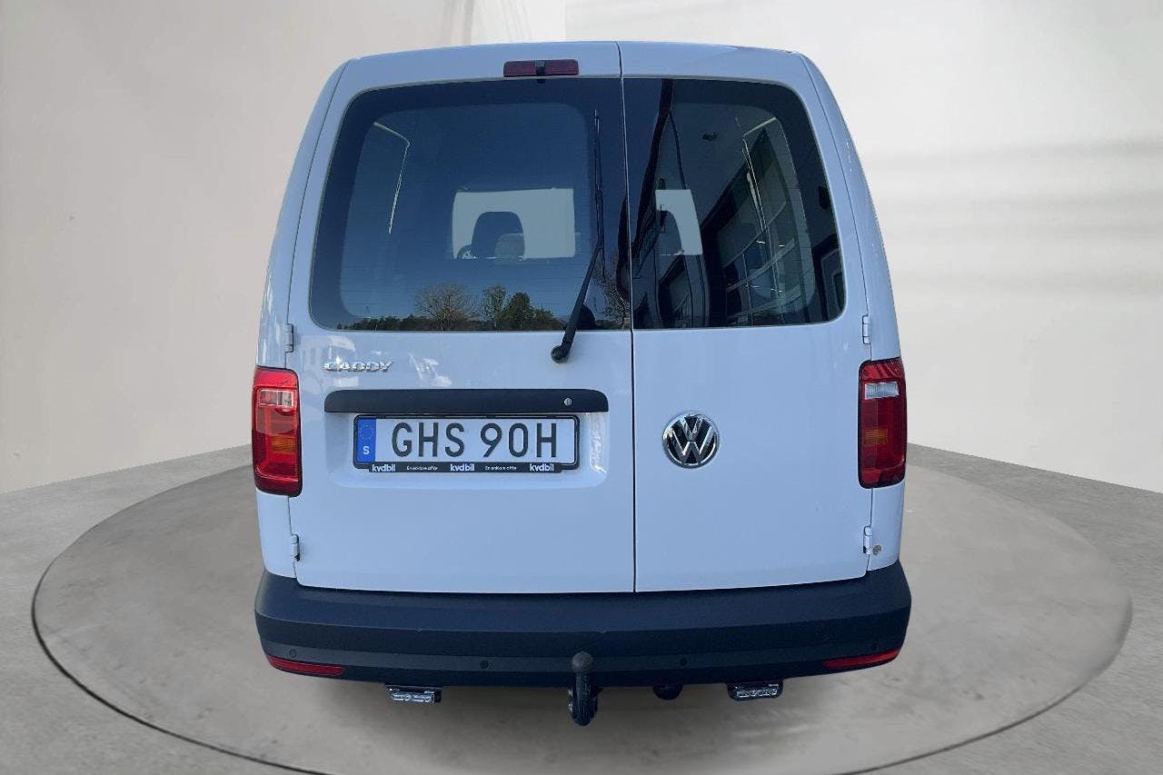 VW Caddy 2.0 TDI Maxi Skåp (102hk) - 1 310 mil - Automat - vit - 2020