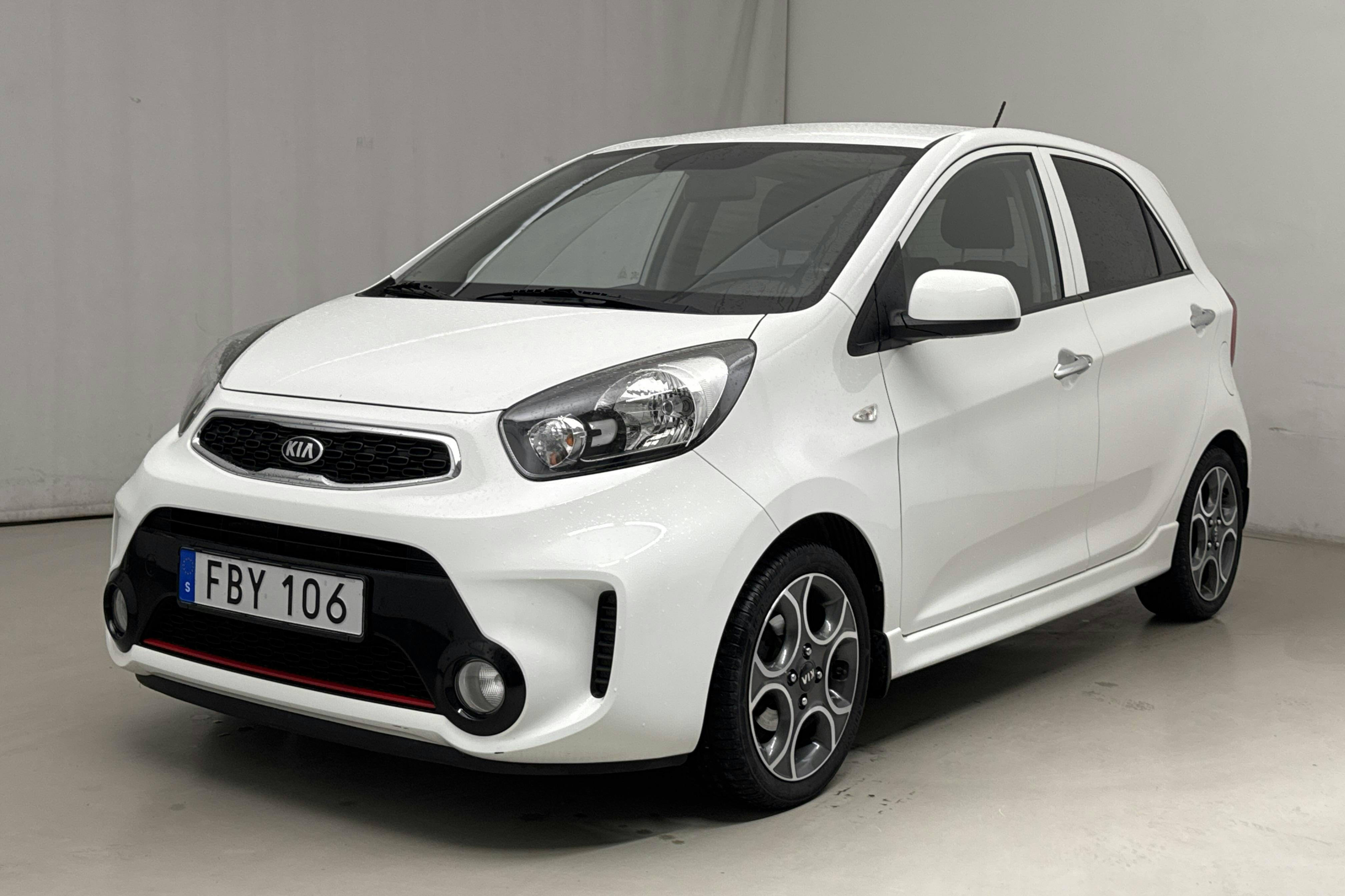 KIA Picanto 1.2 5dr (85hk) - 72 800 km - Automatic - white - 2016