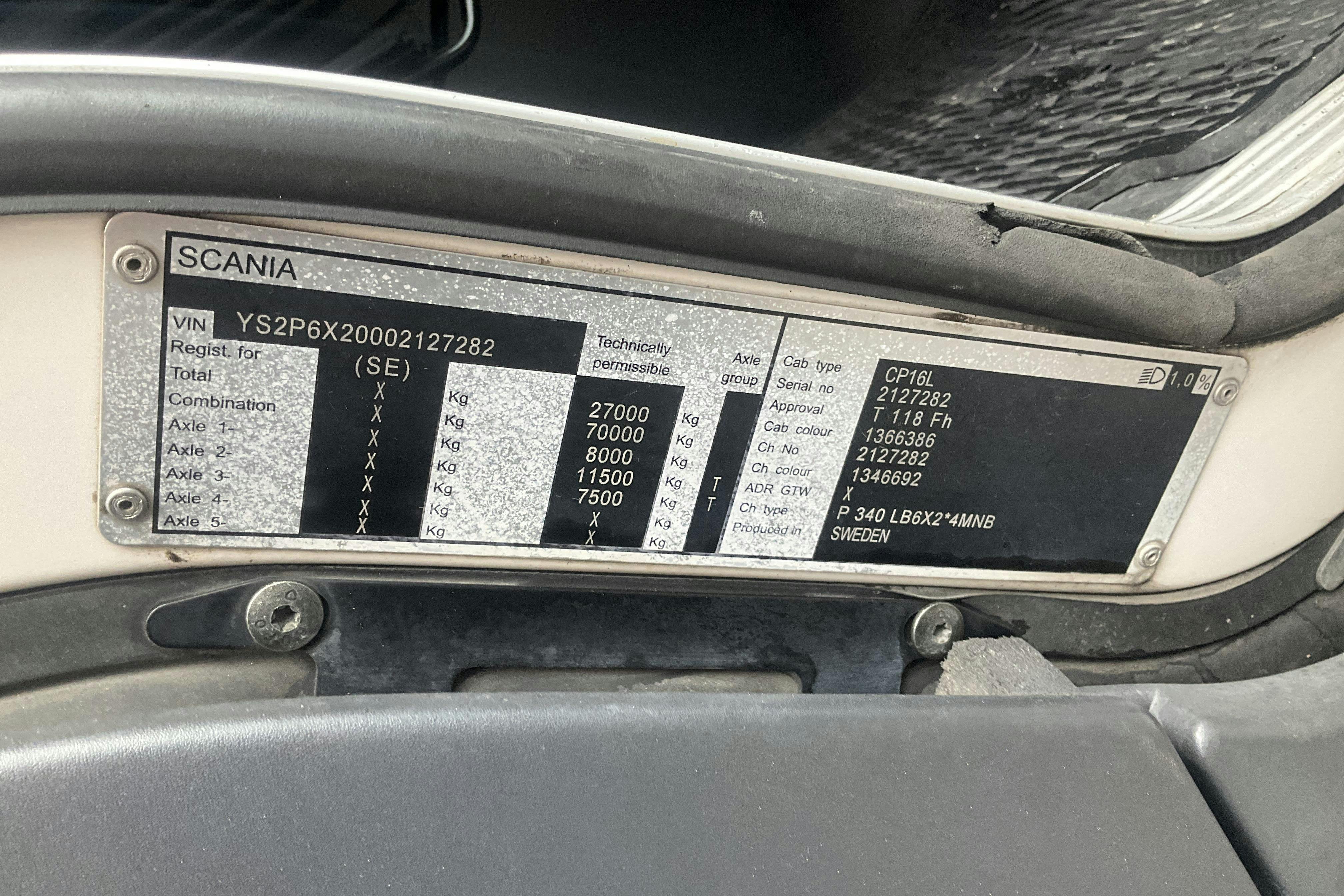 SCANIA P340LB - Högerstyrd - 175 133 km - Automat - 2016