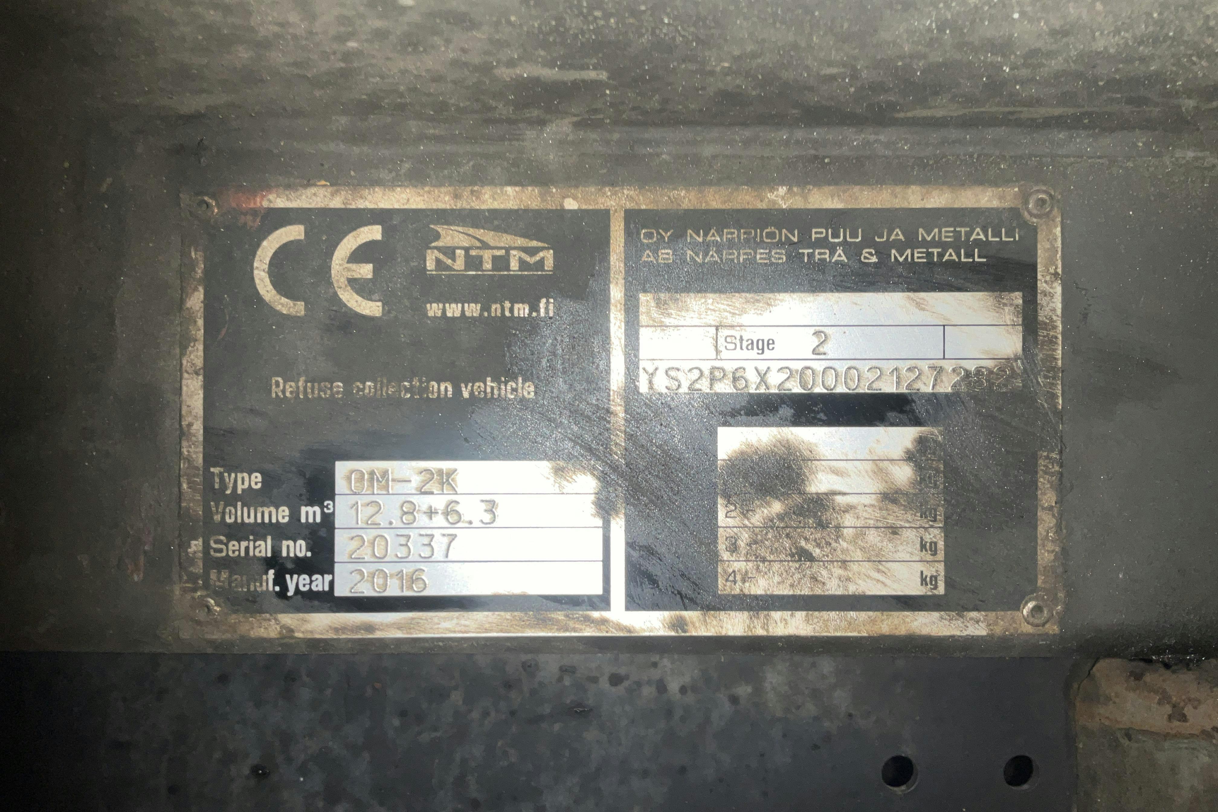 SCANIA P340LB - Högerstyrd - 175 133 km - Automat - 2016
