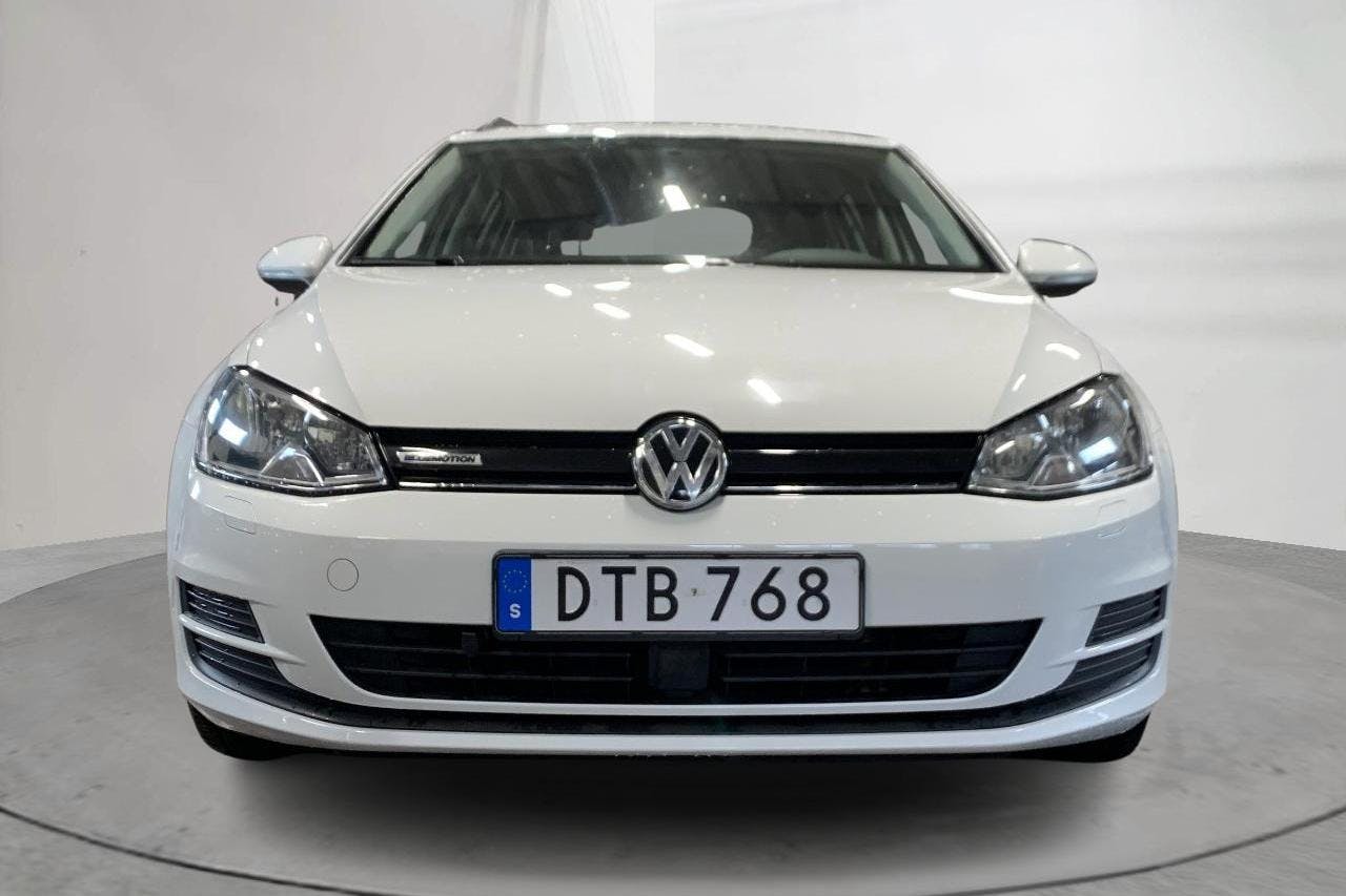 VW Golf VII 1.4 TGI BlueMotion Sportscombi (110hk) - 78 120 km - Manual - white - 2015