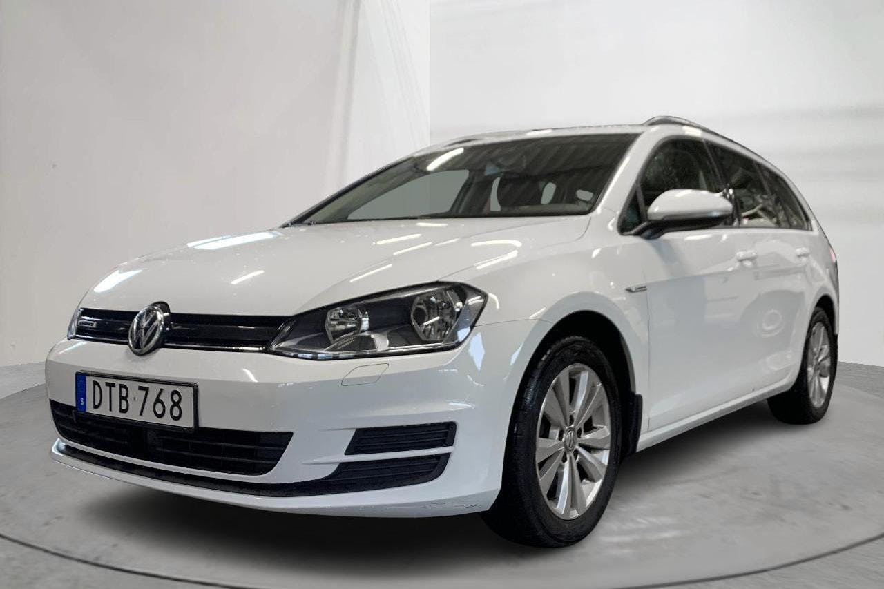 VW Golf VII 1.4 TGI BlueMotion Sportscombi (110hk) - 78 120 km - Manual - white - 2015