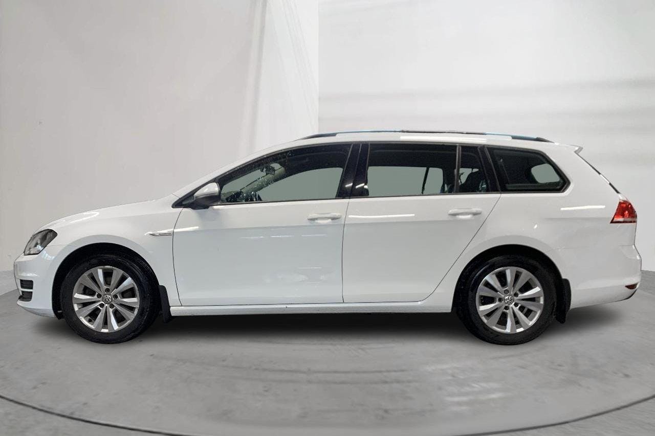 VW Golf VII 1.4 TGI BlueMotion Sportscombi (110hk) - 78 120 km - Manual - white - 2015
