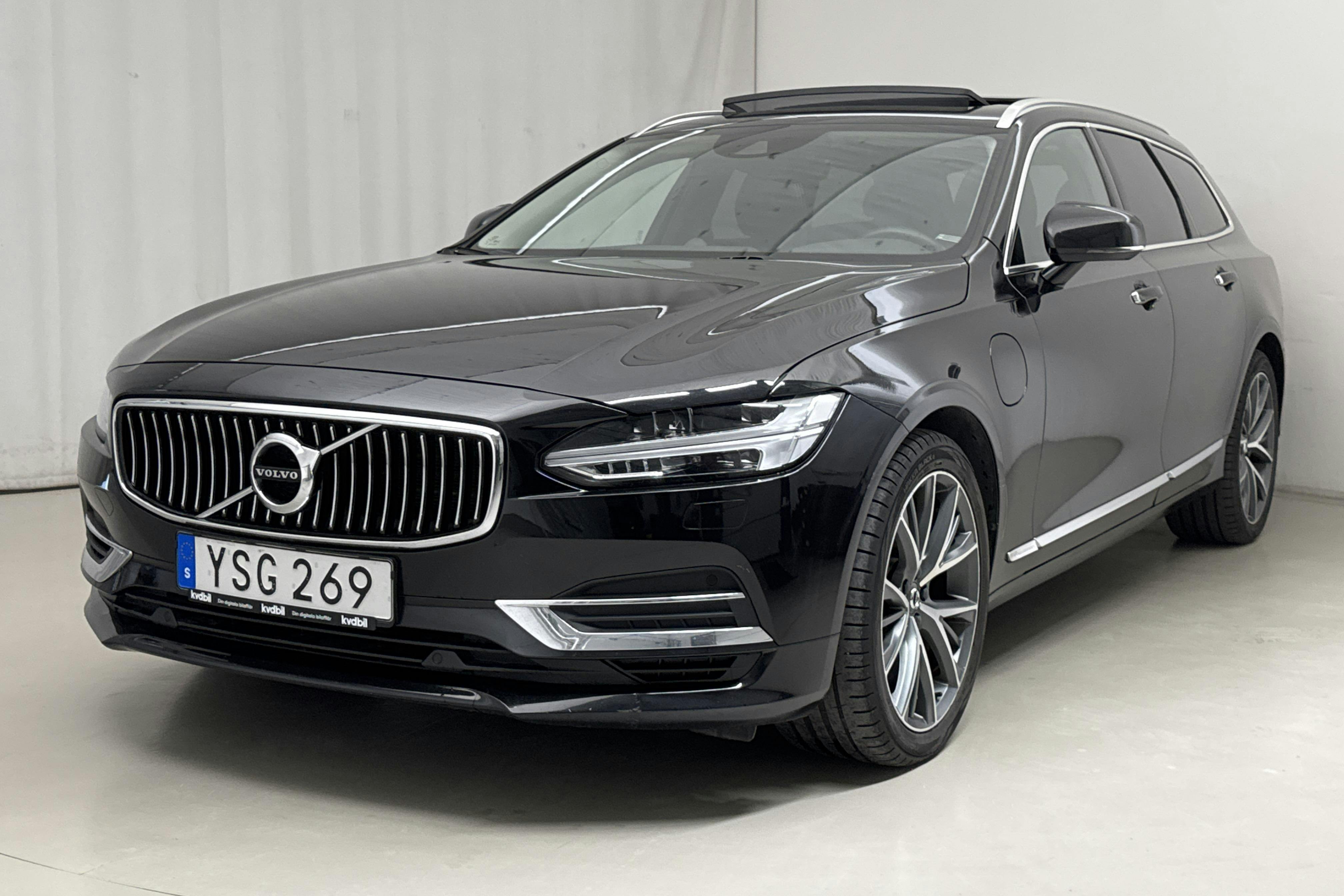 Volvo V90 T8 AWD Twin Engine (407hk) - 96 640 km - Automatic - black - 2018