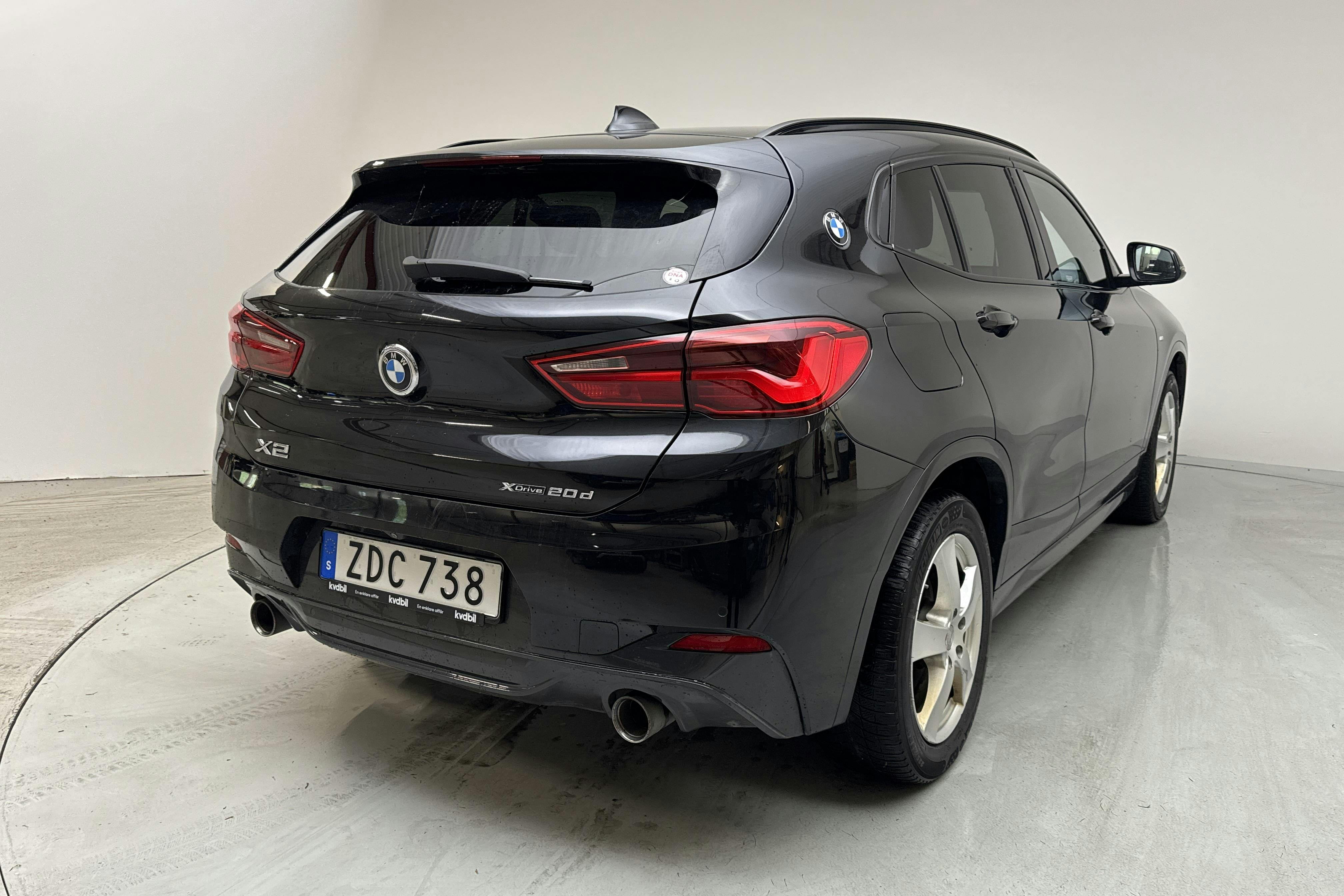 BMW X2 xDrive20d, F39 (190hk) - 12 693 mil - Automat - svart - 2019