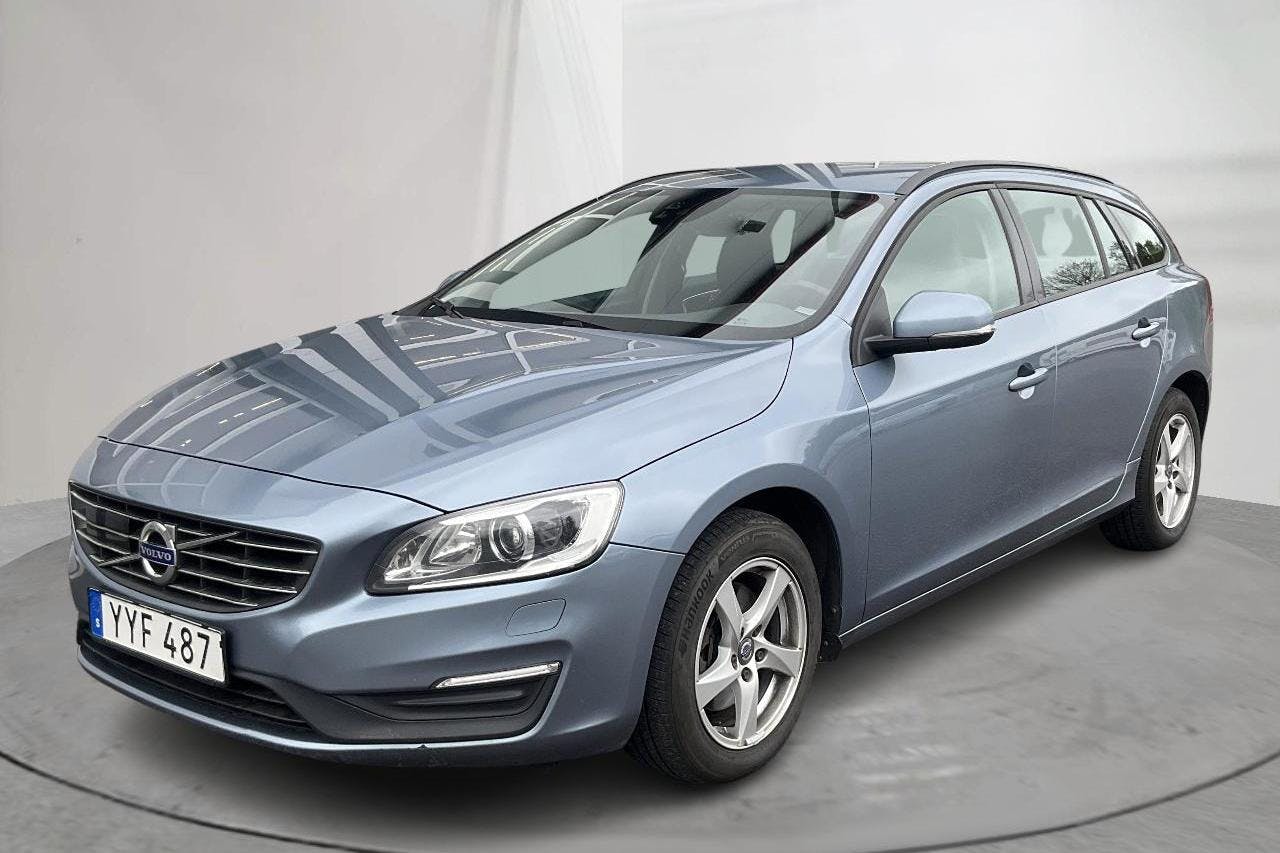 Volvo V60 T3 (152hk) - 17 382 mil - Automat - Light Blue - 2018