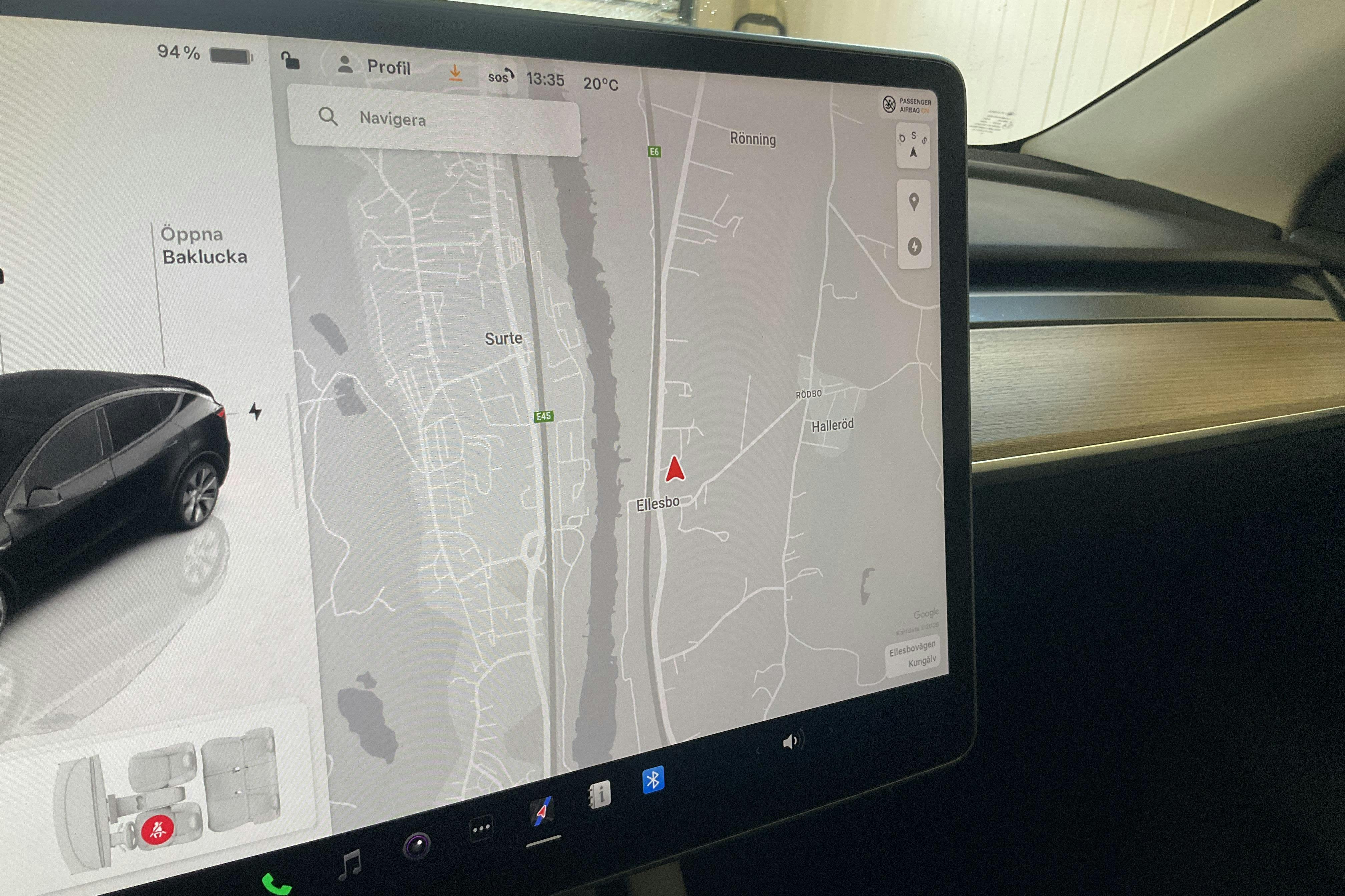 Tesla Model Y Long Range Dual Motor AWD - 11 708 mil - Automat - svart - 2023