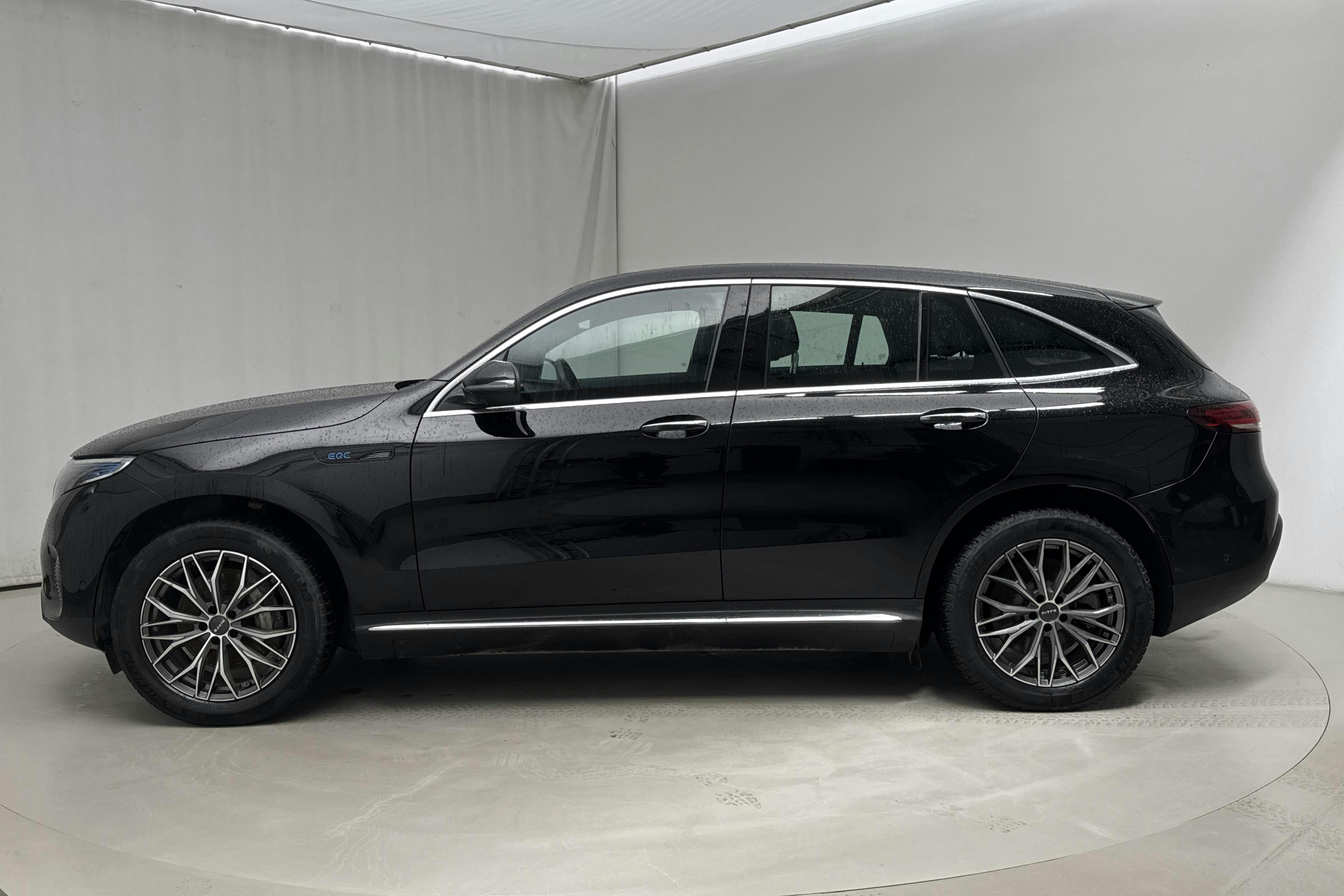 Mercedes EQC 400 4MATIC 80,0 kWh N293 (408hk) - 110 970 km - Automatic - black - 2022