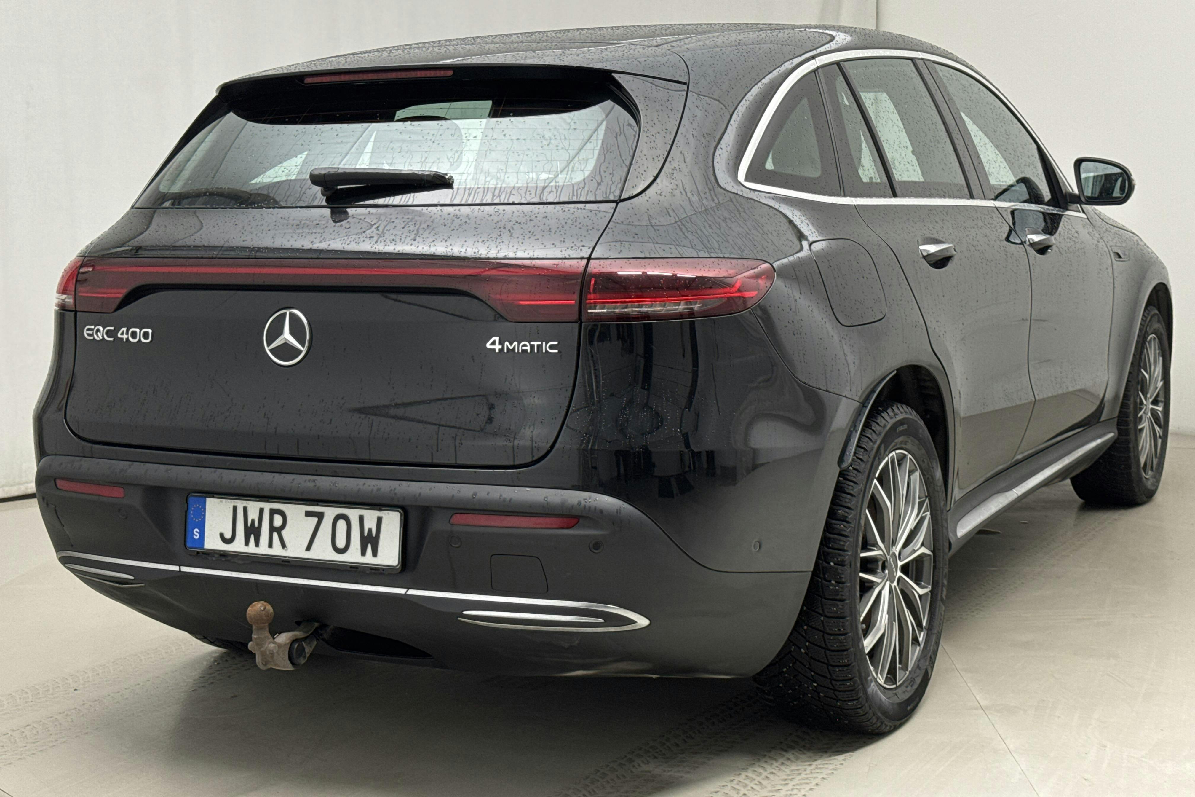 Mercedes EQC 400 4MATIC 80,0 kWh N293 (408hk) - 110 970 km - Automatic - black - 2022