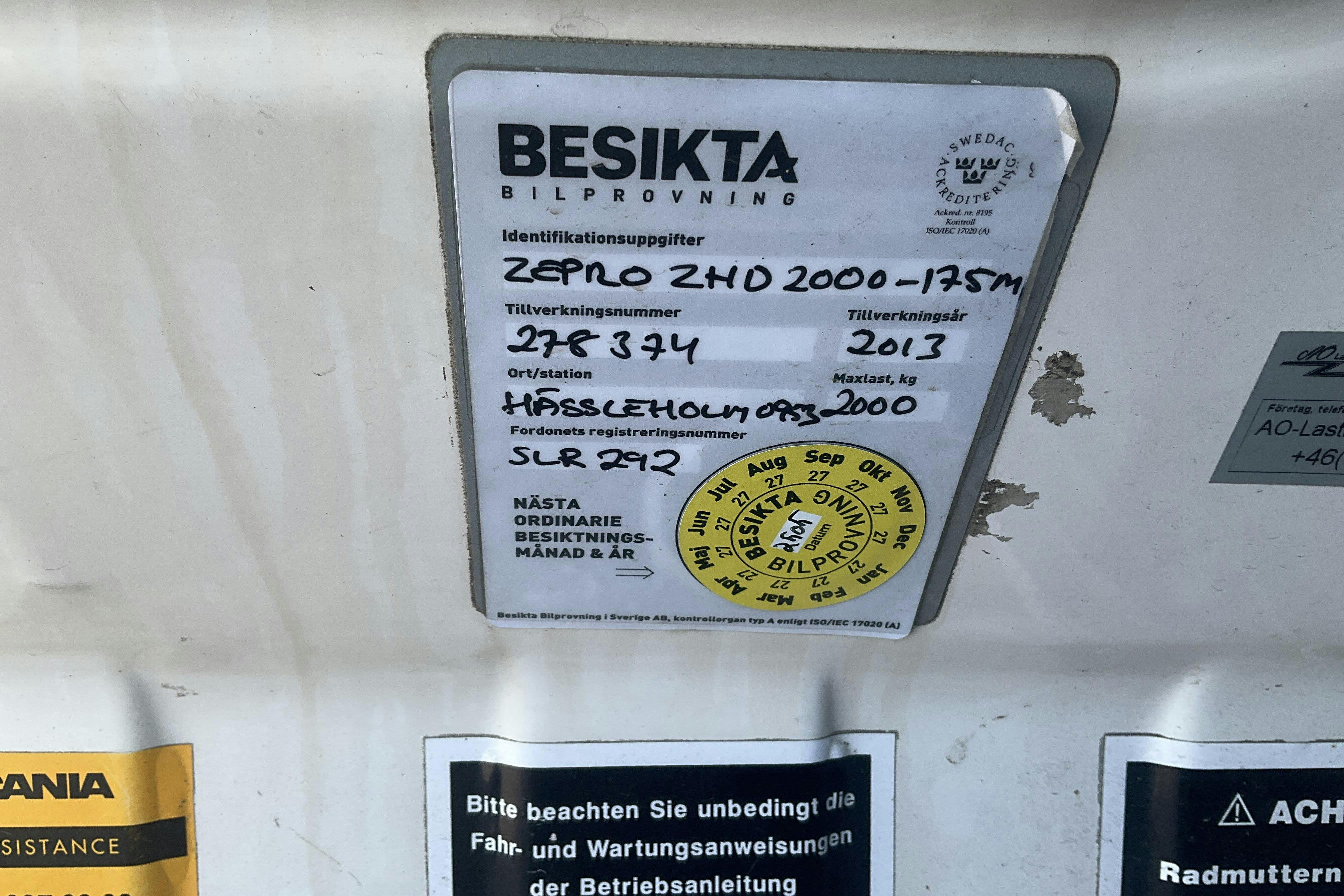 Scania R560 - 957 218 km - Automat - vit - 2013