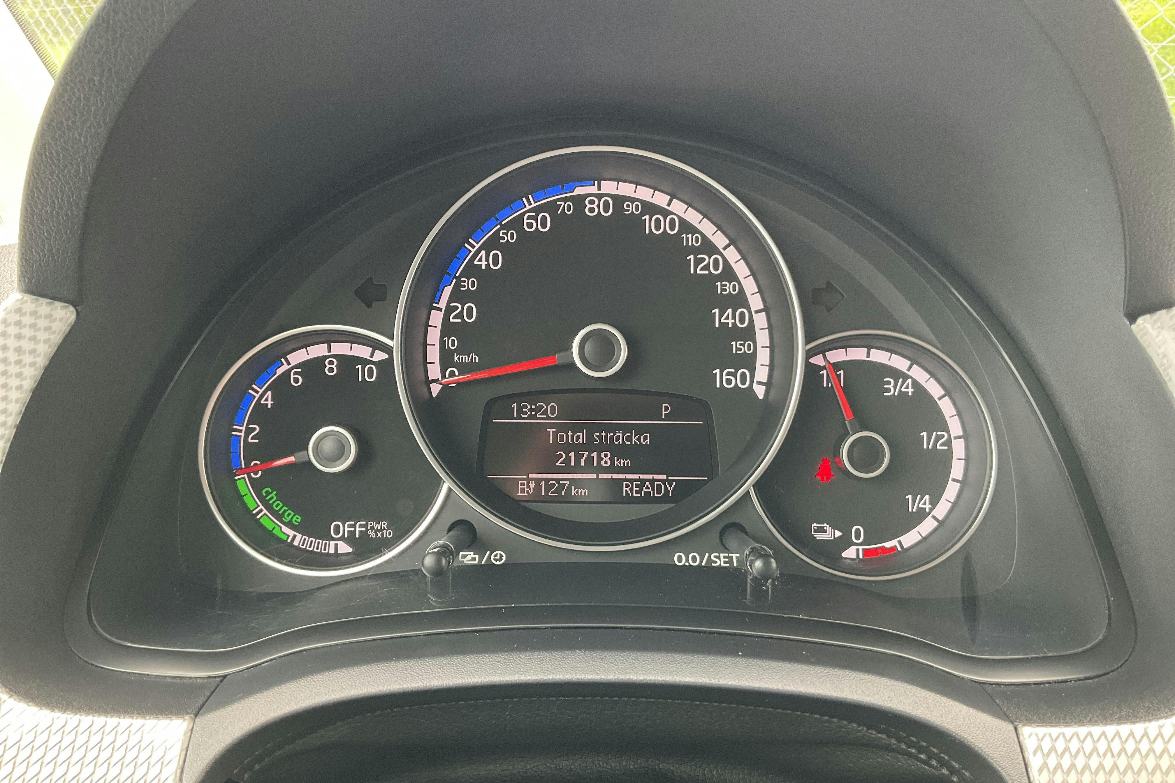 VW e-up! (83hk) - 2 172 mil - Automat - vit - 2017