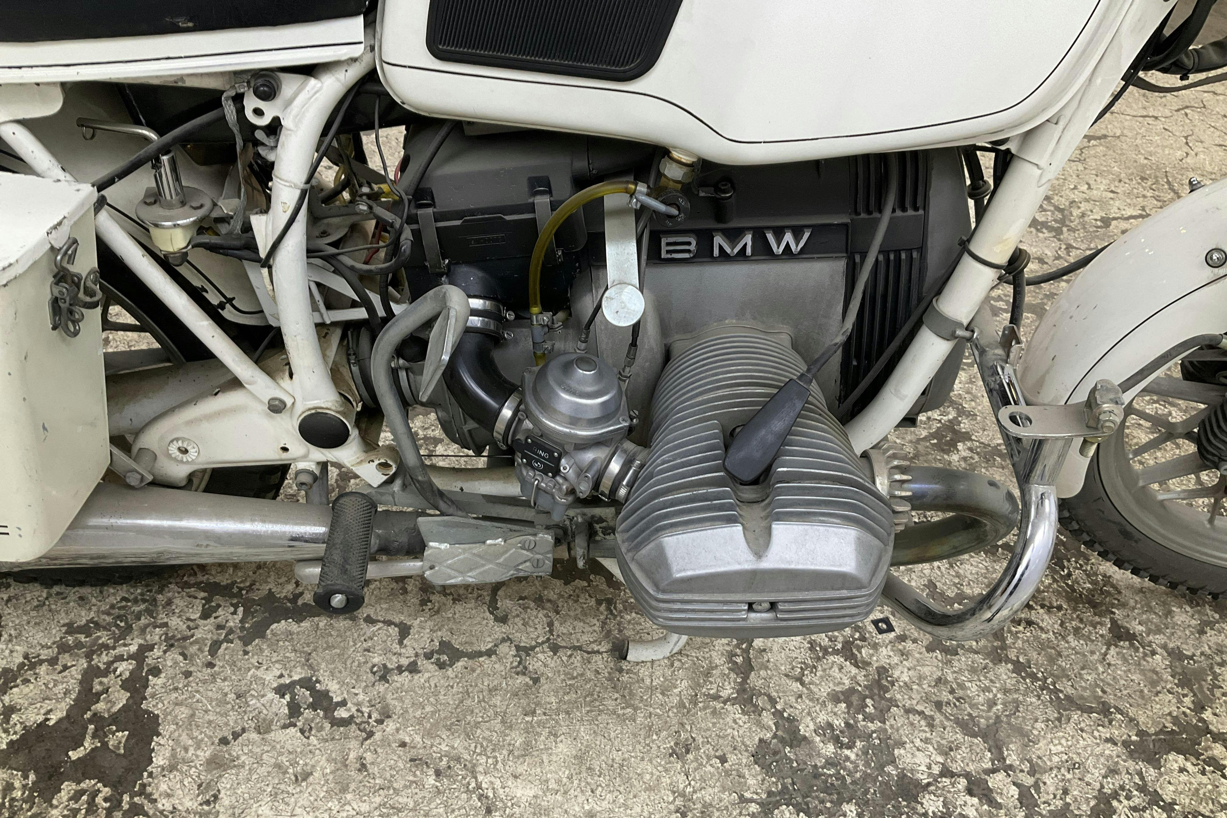 BMW R 80 Motorcykel (Rep.Objekt) - 5 267 mil - Manuell - vit - 1984