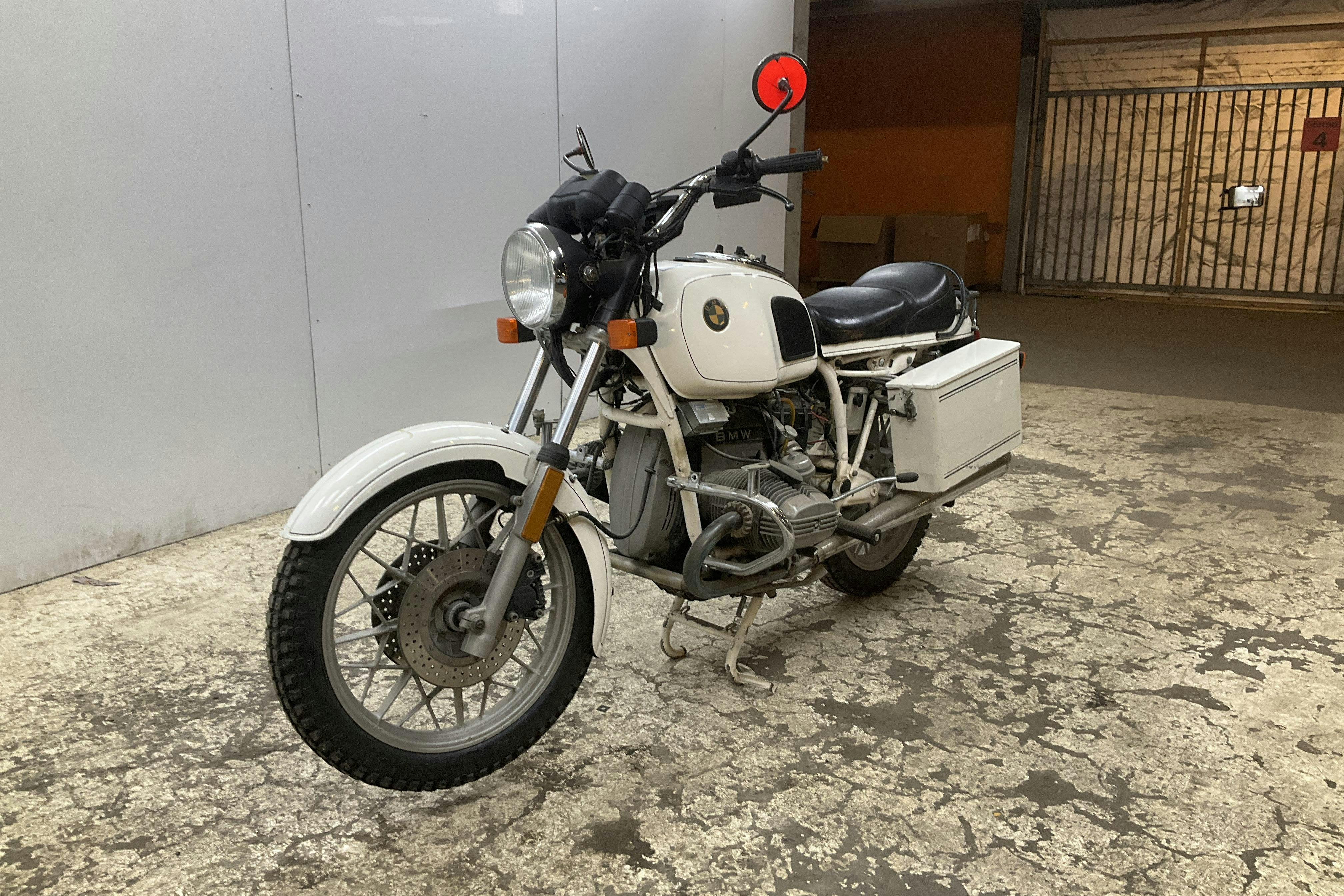 BMW R 80 Motorcykel (Rep.Objekt) - 5 267 mil - Manuell - vit - 1984