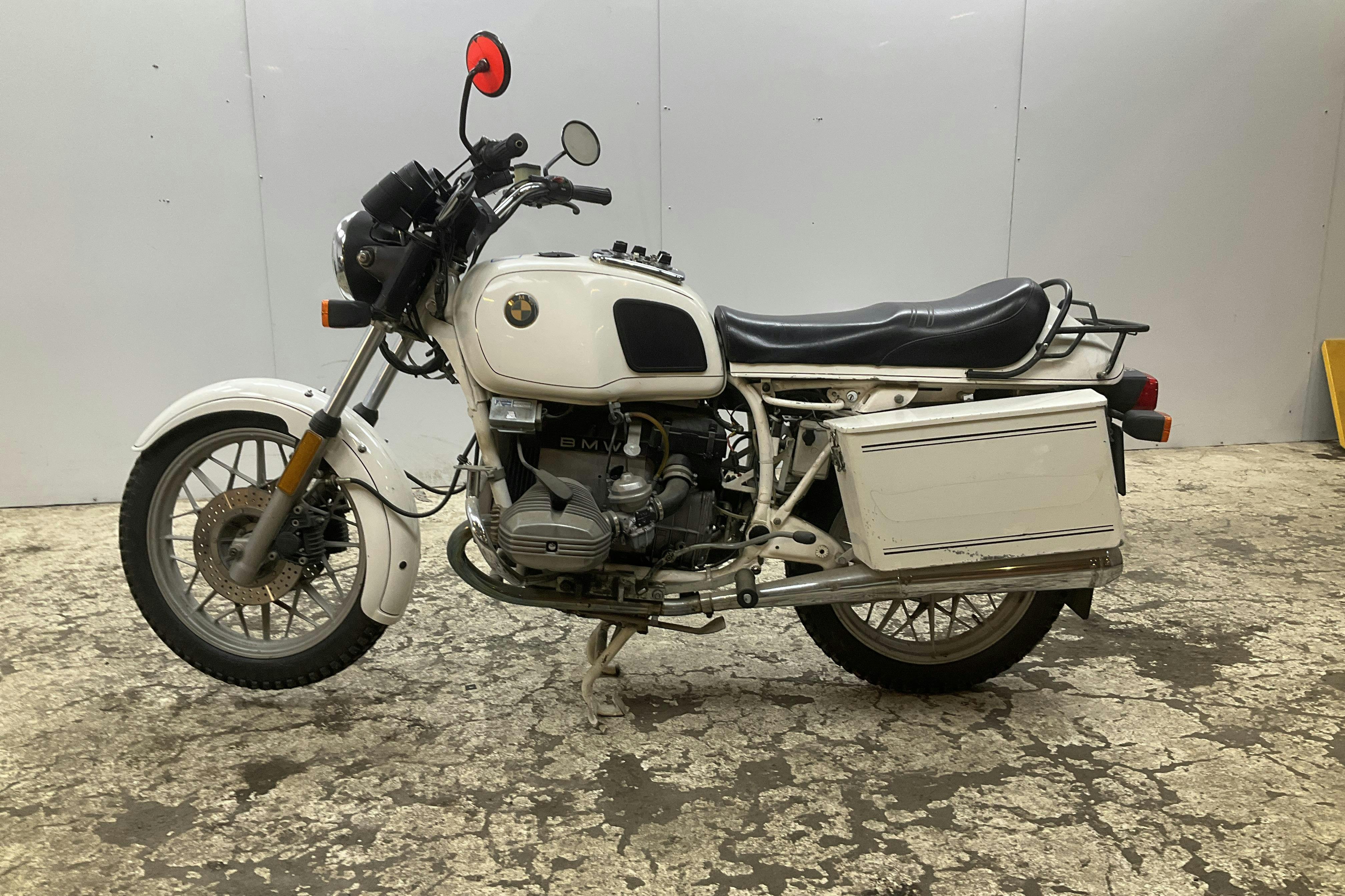 BMW R 80 Motorcykel (Rep.Objekt) - 5 267 mil - Manuell - vit - 1984