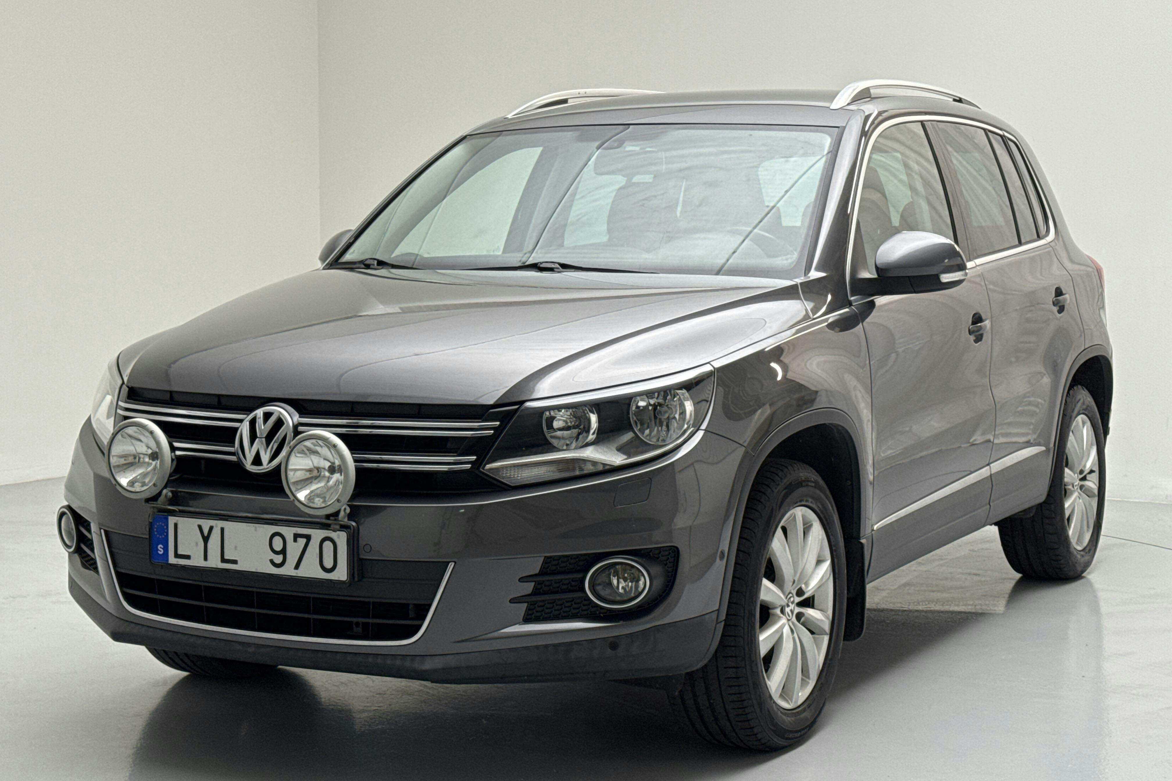 VW Tiguan 1.4 TSI 4MOTION (160hk) - 125 870 km - Manualna - Dark Grey - 2012