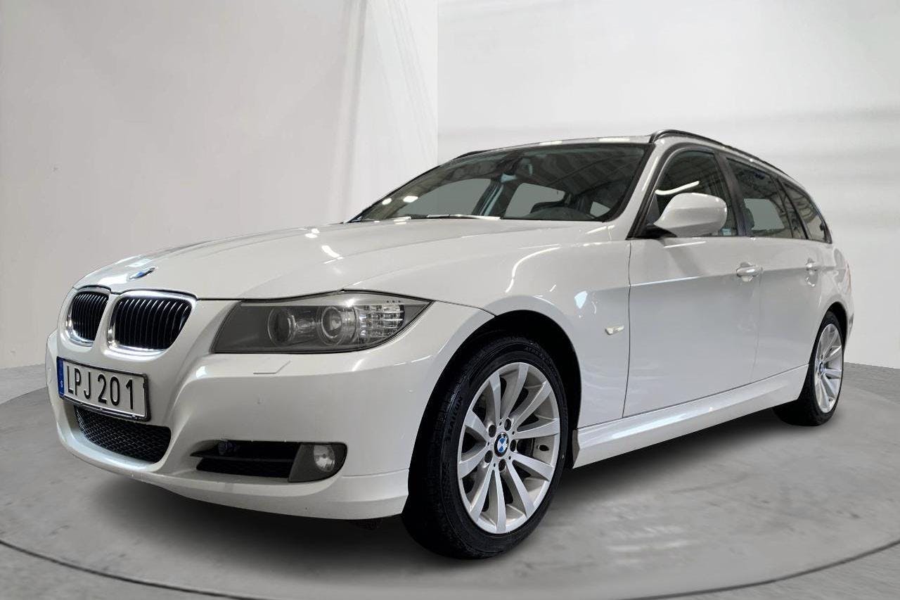 BMW 318d Touring, E91 (143hk) - 26 308 mil - Manuell - vit - 2011
