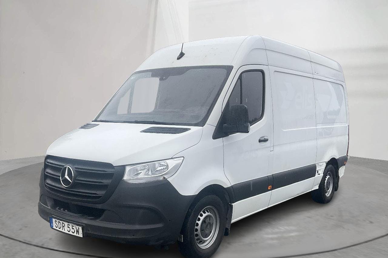Mercedes Sprinter 316 CDI Skåp RWD (163hk) - 15 111 mil - Automat - vit - 2021