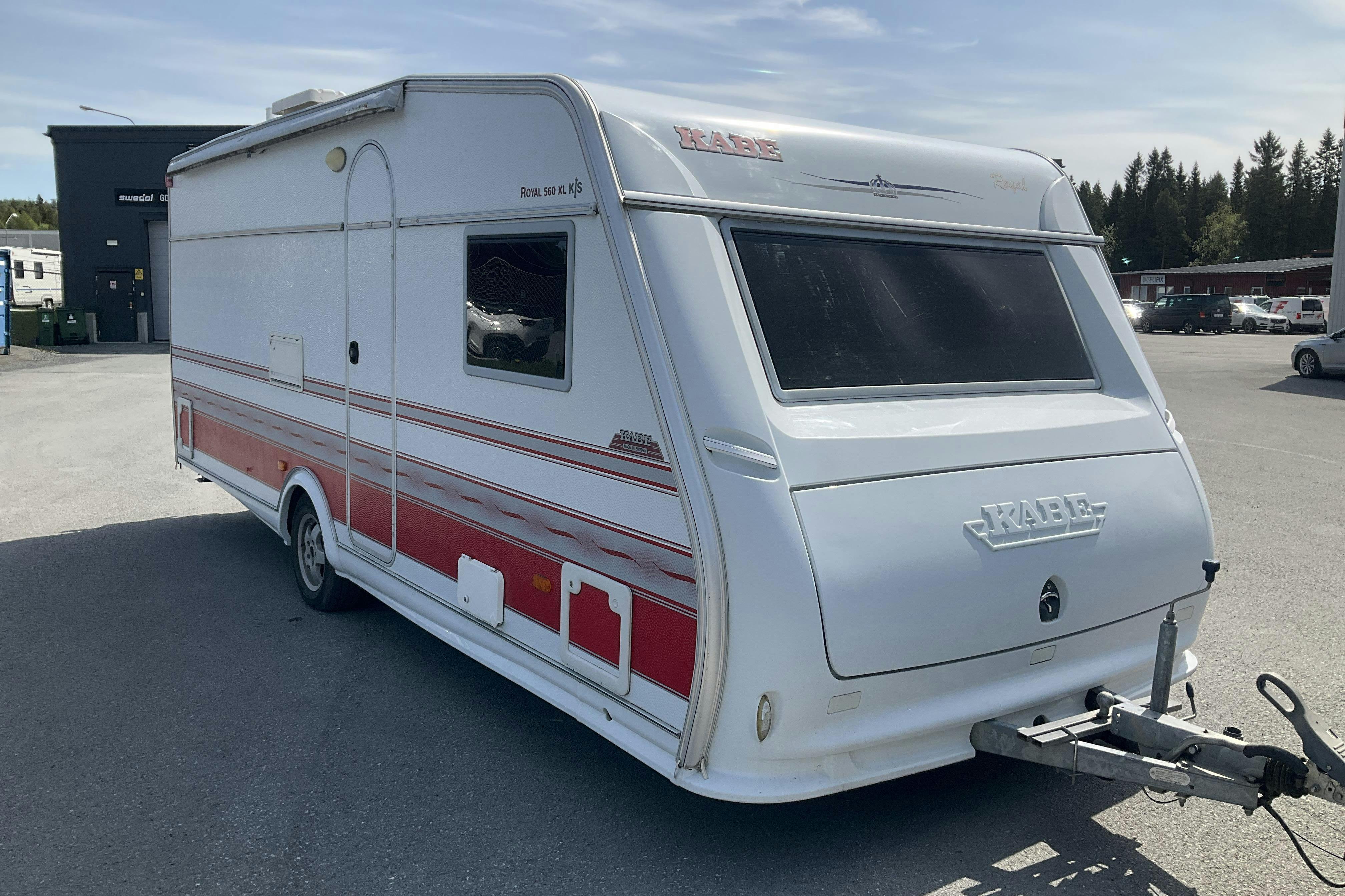 KABE ROYAL 560 XL KS Husvagn med markis - 0 km - vit - 2007