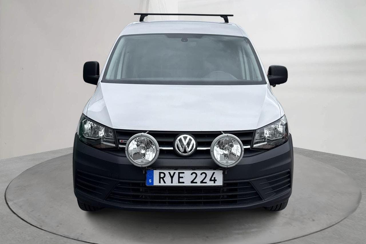 VW Caddy 2.0 TDI Skåp 4MOTION (122hk) - 5 329 mil - Manuell - vit - 2018