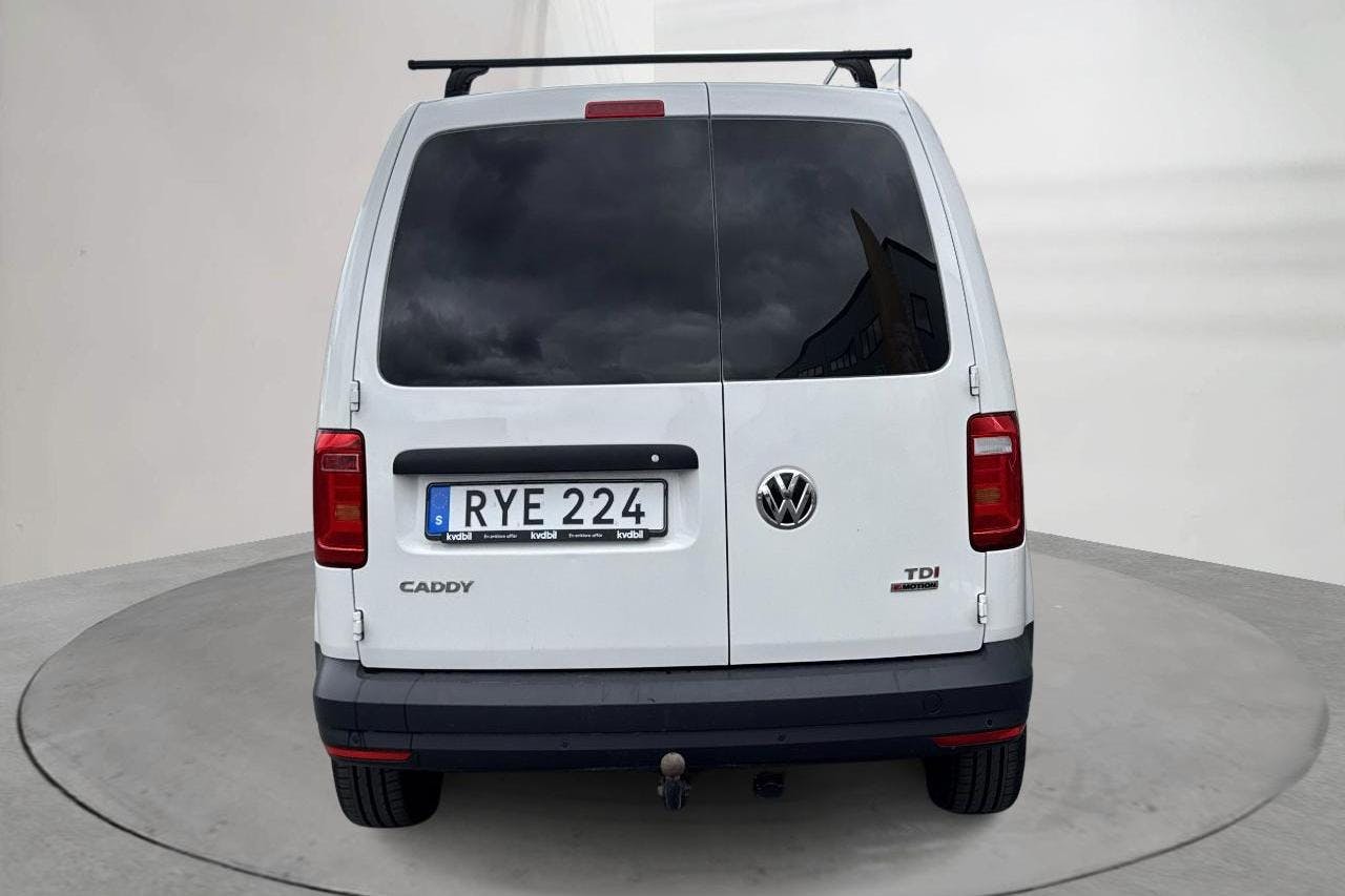 VW Caddy 2.0 TDI Skåp 4MOTION (122hk) - 5 329 mil - Manuell - vit - 2018