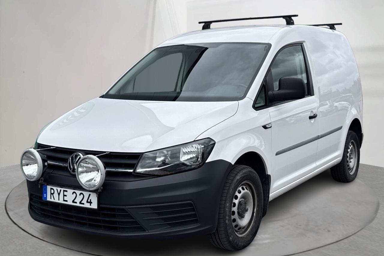 VW Caddy 2.0 TDI Skåp 4MOTION (122hk) - 53 290 km - Käsitsi - valge - 2018