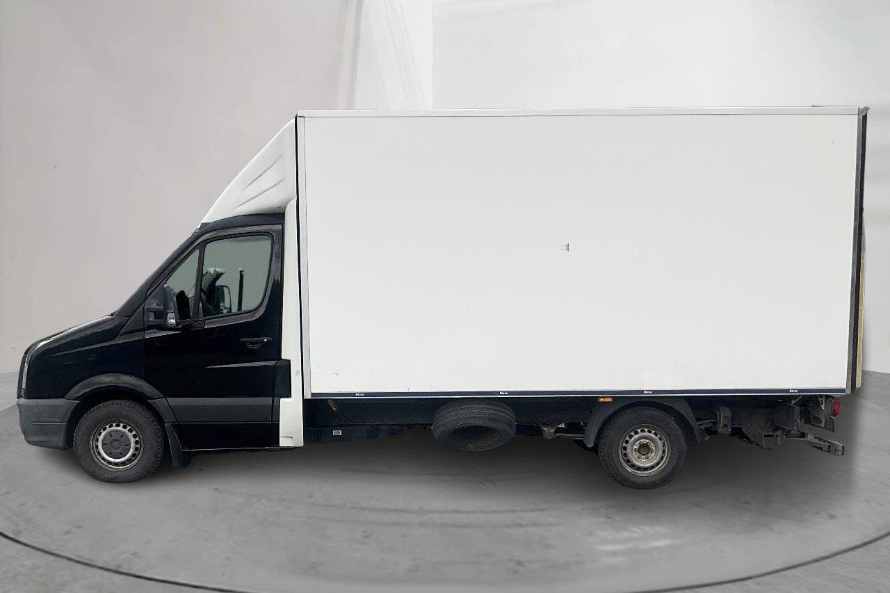 Presentationsfoto 2 av 13: VW Crafter 35 2.0 TDI Volymskåp (163hk) - 10 633 mil - Manuell - svart - 2016