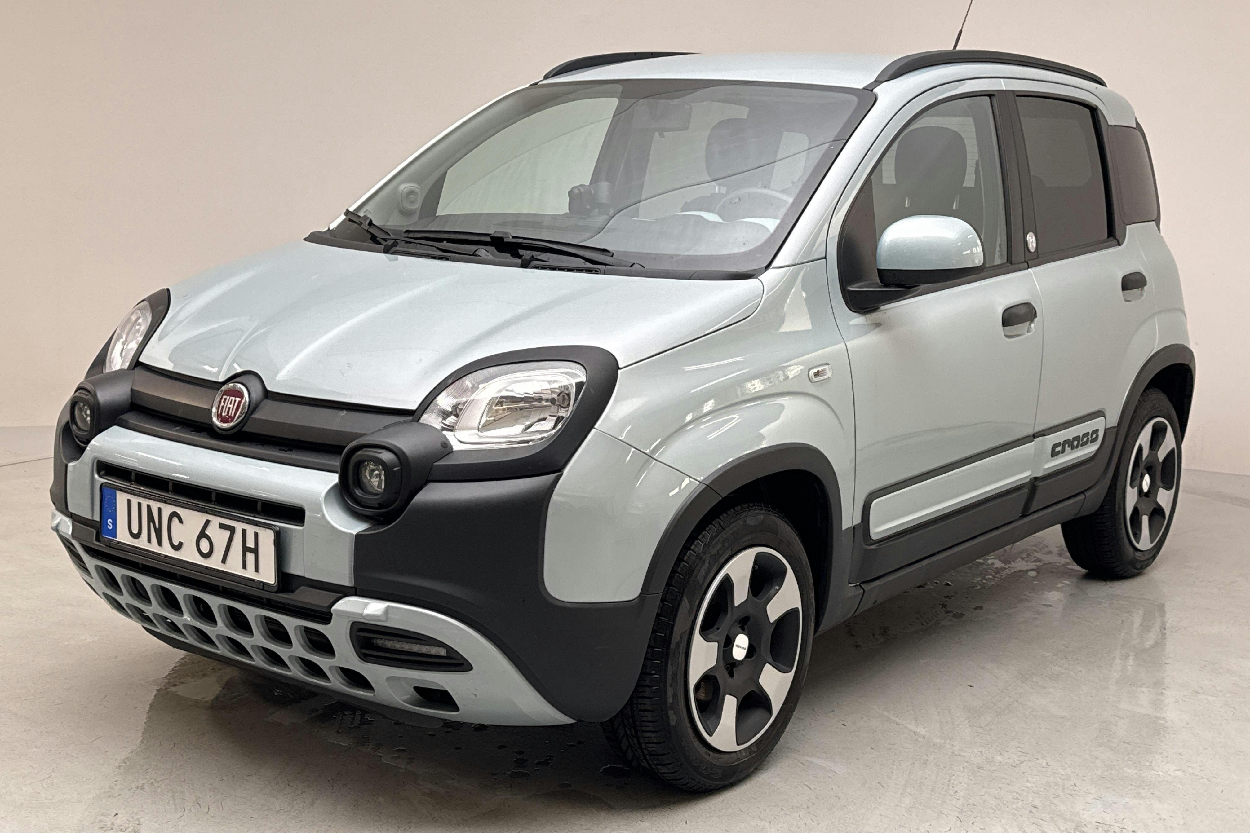 FIAT PANDA Panda Cross Hybrid (70hk) - 49 050 km - Manual - green - 2020