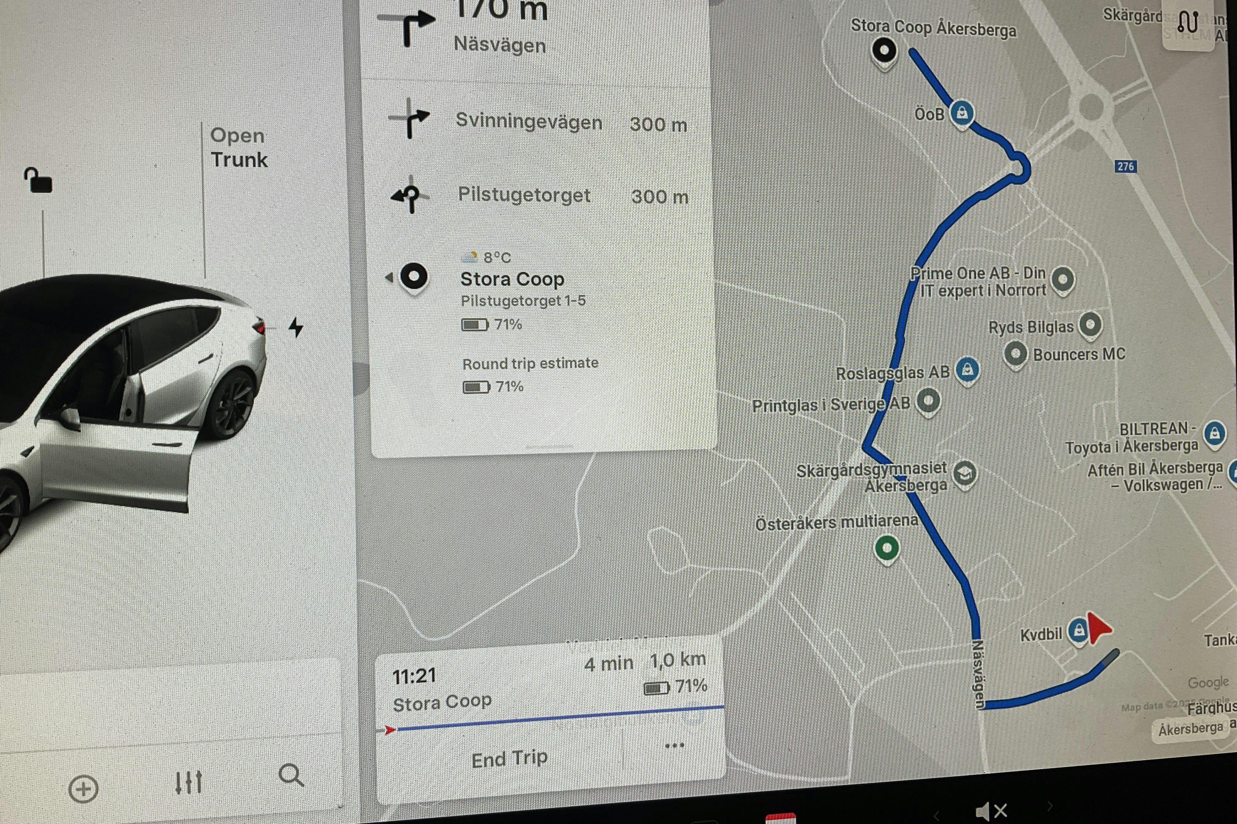Tesla Model 3 Long Range Dual Motor AWD - 8 468 mil - Automat - vit - 2021