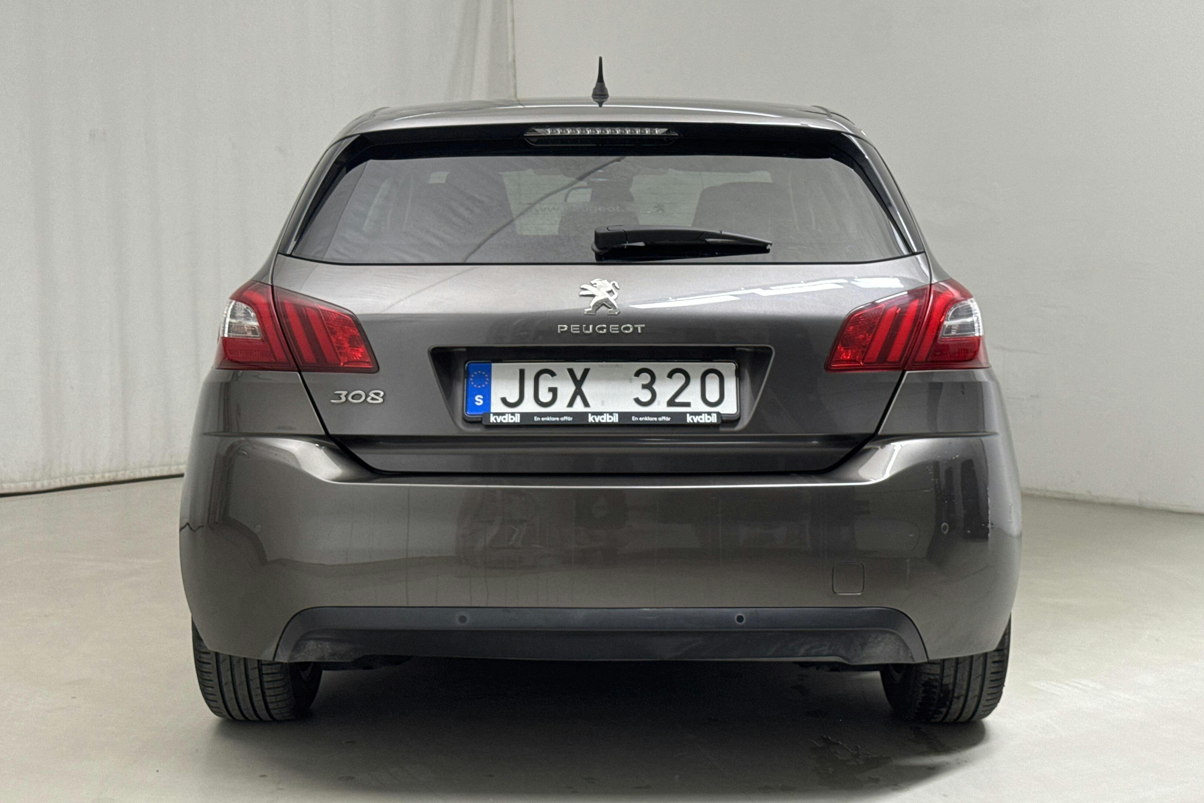 Peugeot 308 1.6 Turbo (125hk) - 6 900 mil - Manuell - brun - 2014