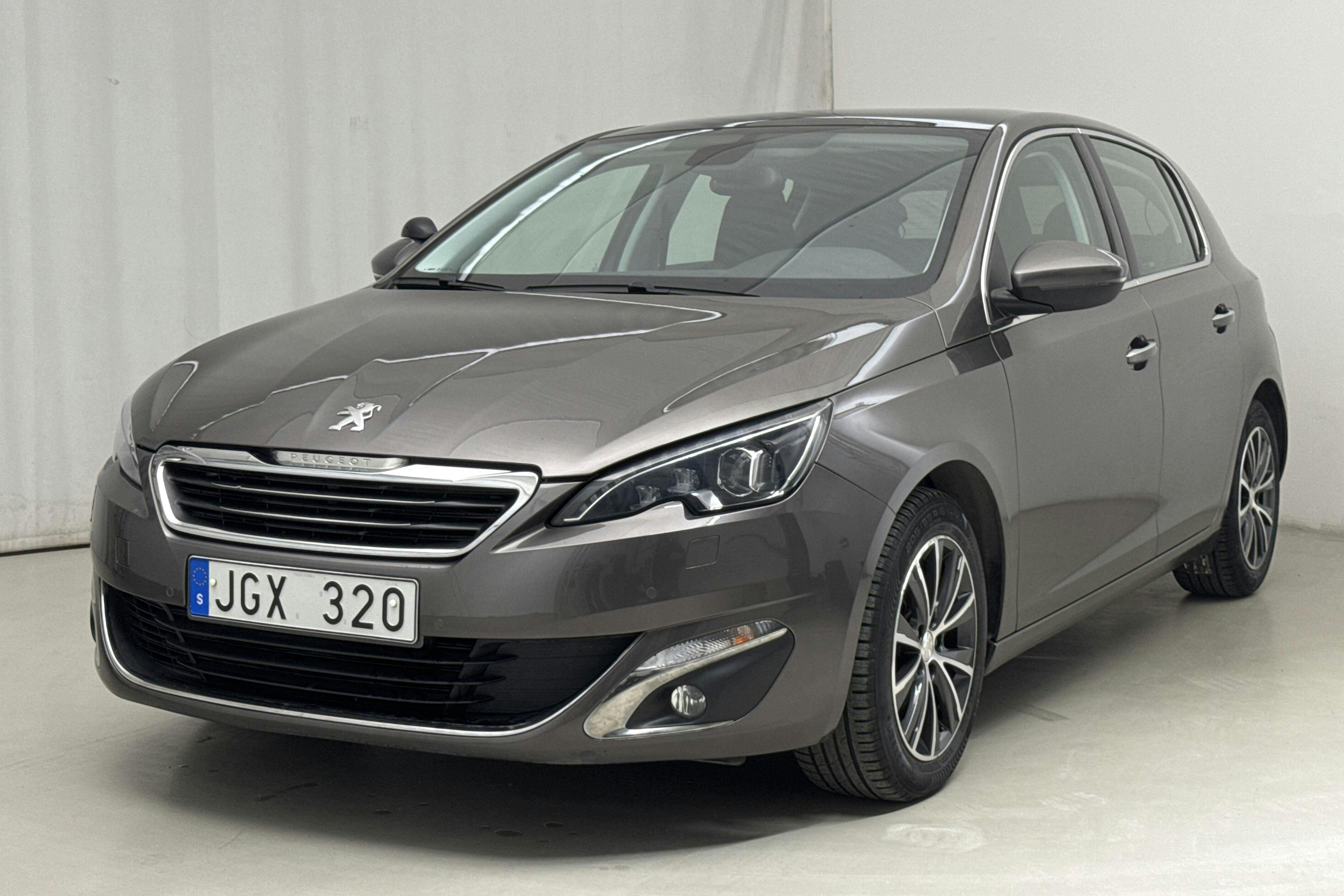 Peugeot 308 1.6 Turbo (125hk) - 6 900 mil - Manuell - brun - 2014