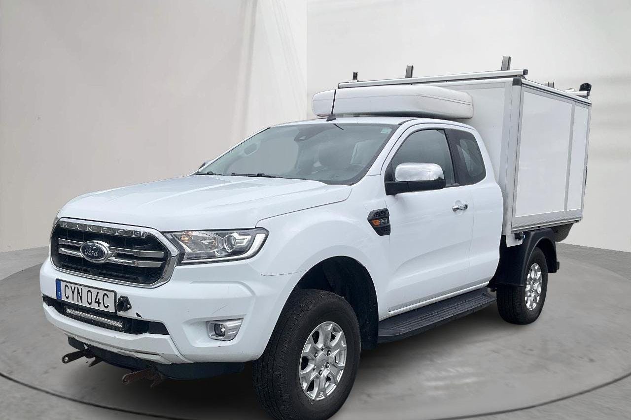Ford Ranger 2.0 TDCi 4WD (170hk) - 10 055 mil - Manuell - vit - 2019