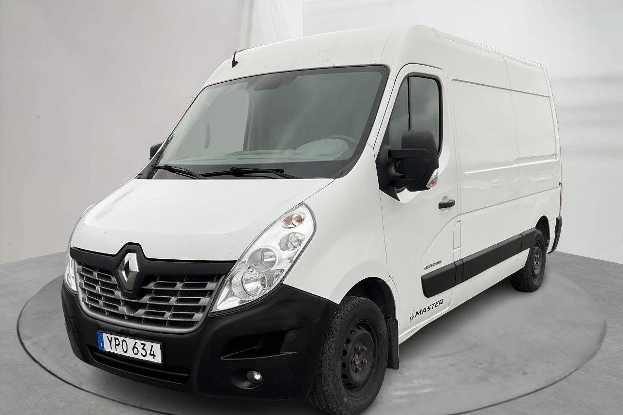 Presentation photo 1 of 15: Renault Master 2.3 dCi FAP 2WD (170hk) - 175 230 km - Manual - white - 2017