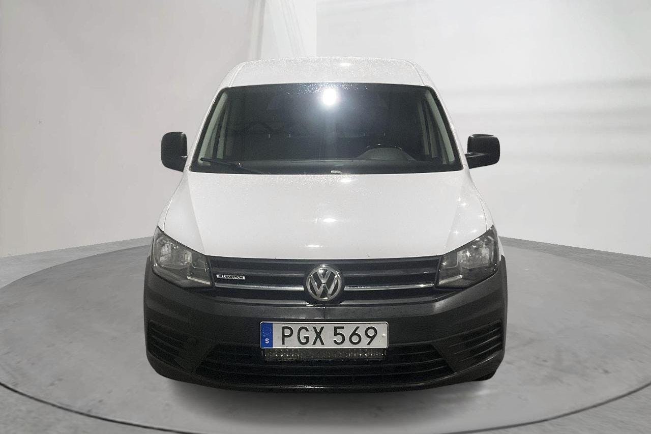 VW Caddy 1.4 TGI Maxi Skåp (110hk) - 21 986 mil - Automat - vit - 2017