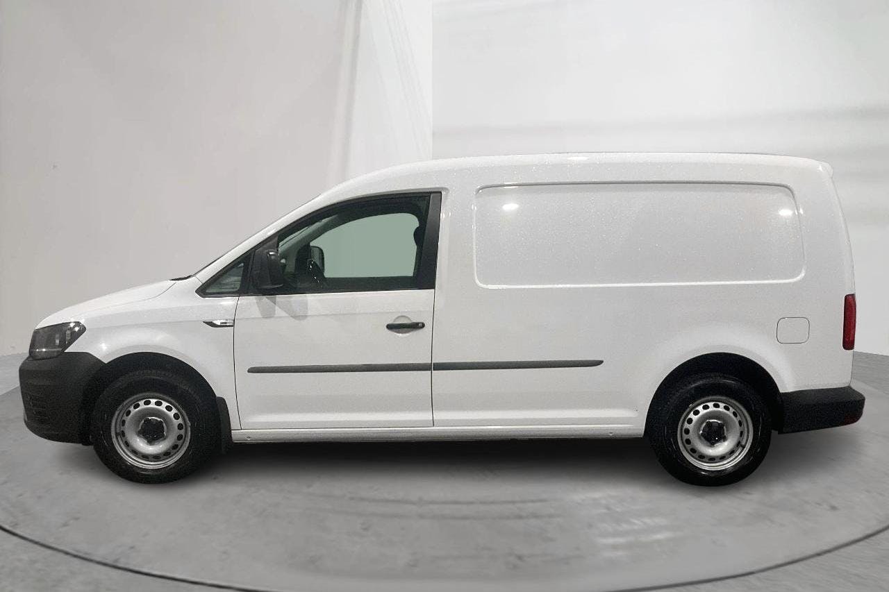 VW Caddy 1.4 TGI Maxi Skåp (110hk) - 21 986 mil - Automat - vit - 2017