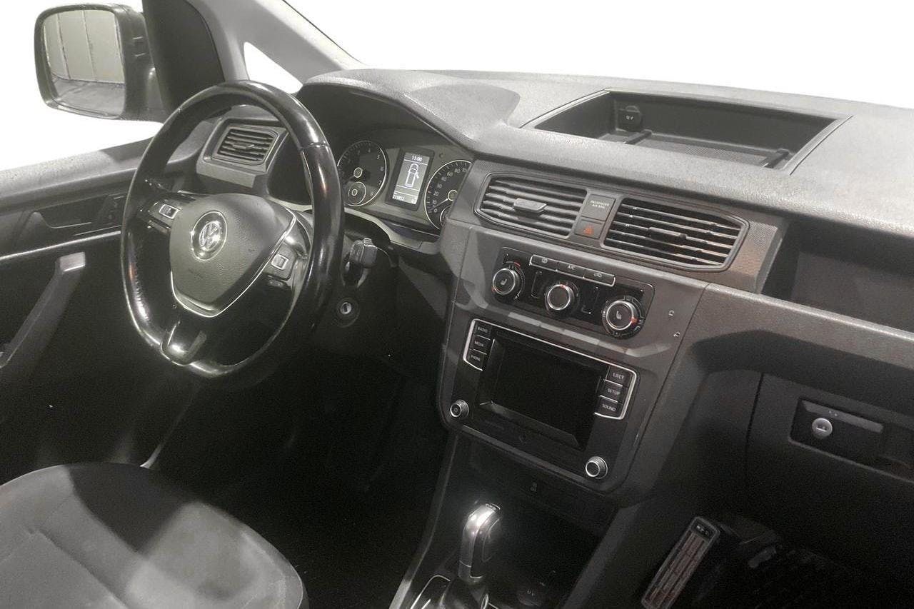 VW Caddy 1.4 TGI Maxi Skåp (110hk) - 21 986 mil - Automat - vit - 2017