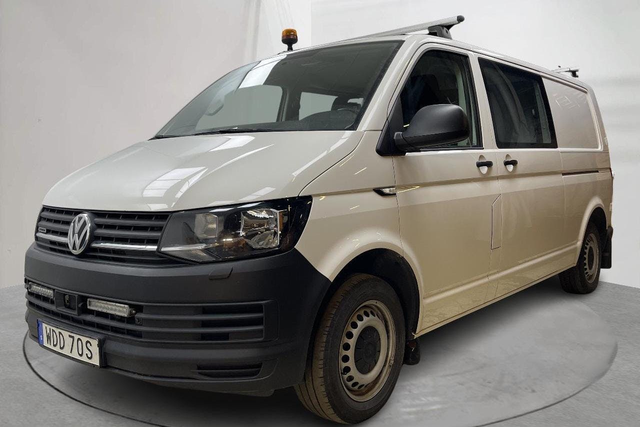 VW Transporter T6 2.0 TDI BMT Skåp 4MOTION (150hk) - 17 833 mil - Manuell - vit - 2019