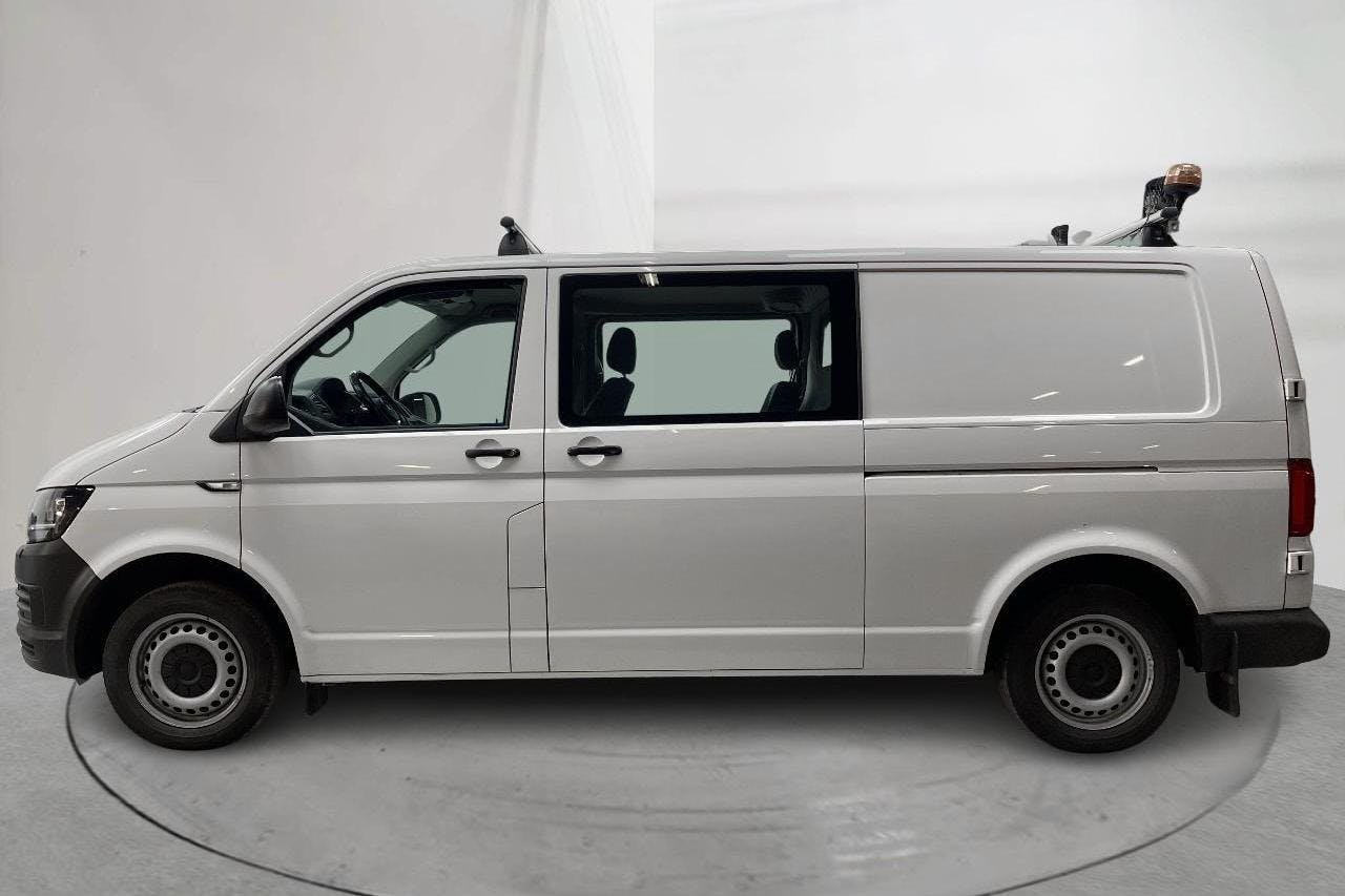 VW Transporter T6 2.0 TDI BMT Skåp 4MOTION (150hk) - 17 833 mil - Manuell - vit - 2019