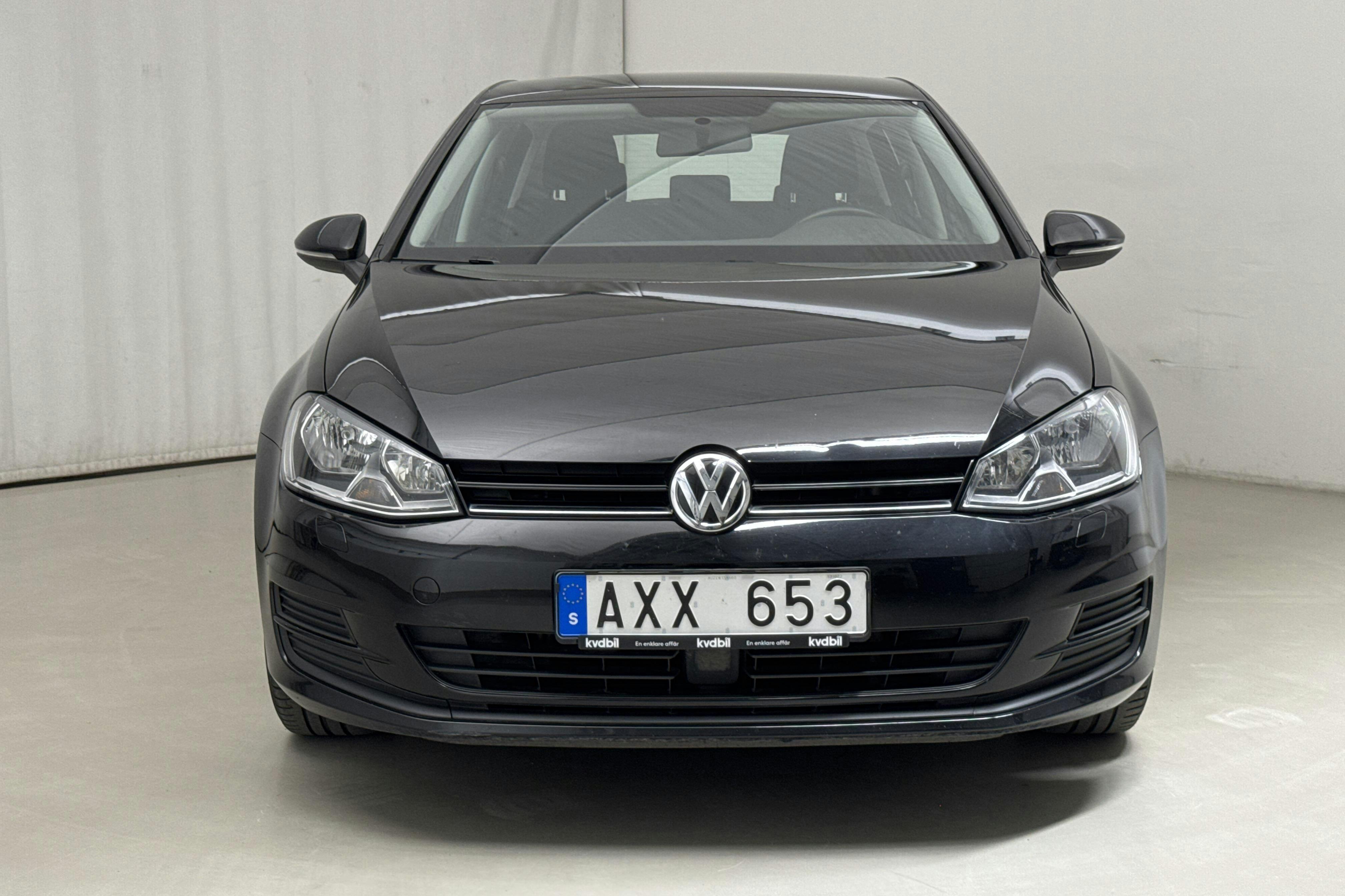 VW Golf VII 1.2 TSI 5dr (105hk) - 9 262 mil - Manuell - svart - 2014