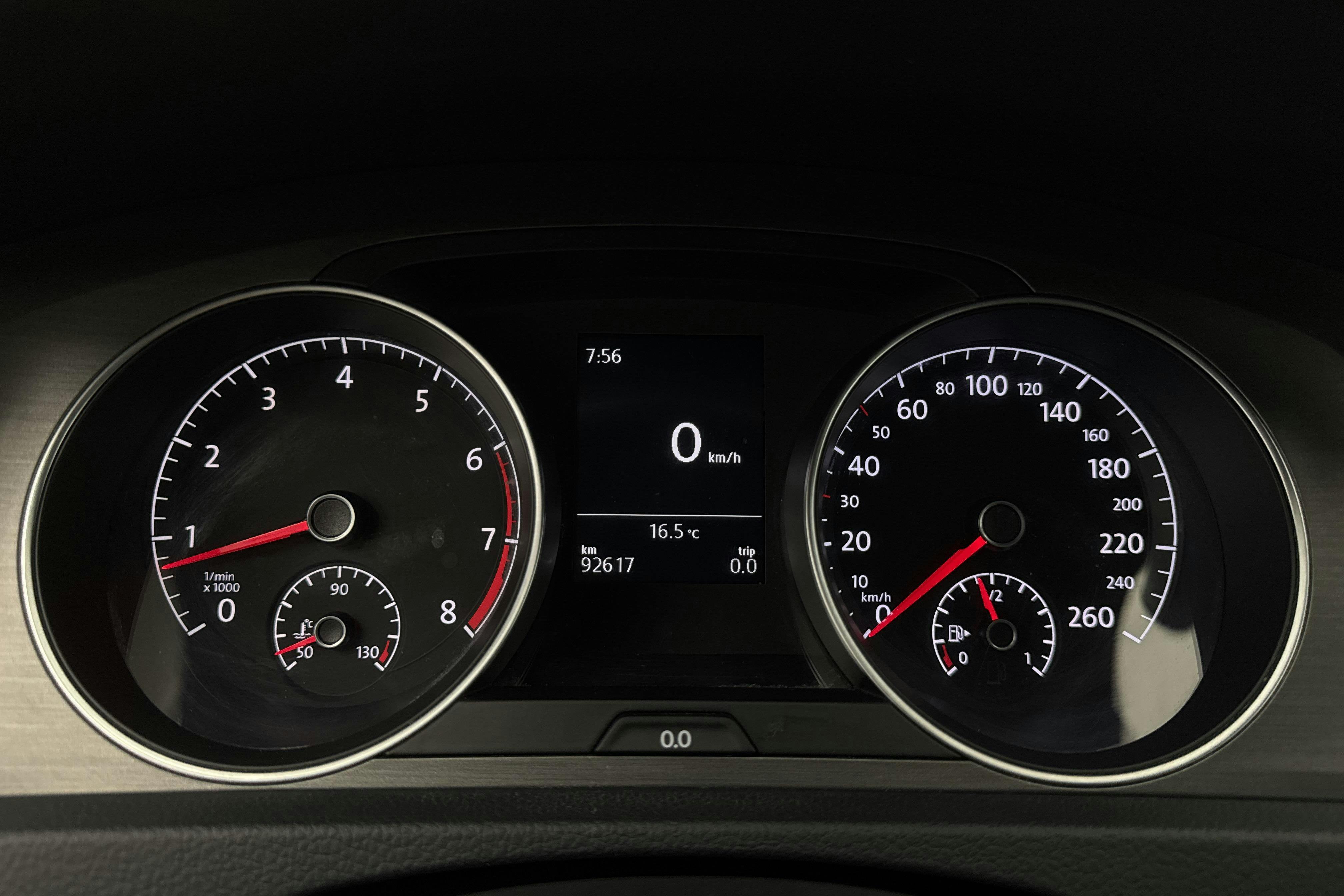VW Golf VII 1.2 TSI 5dr (105hk) - 9 262 mil - Manuell - svart - 2014
