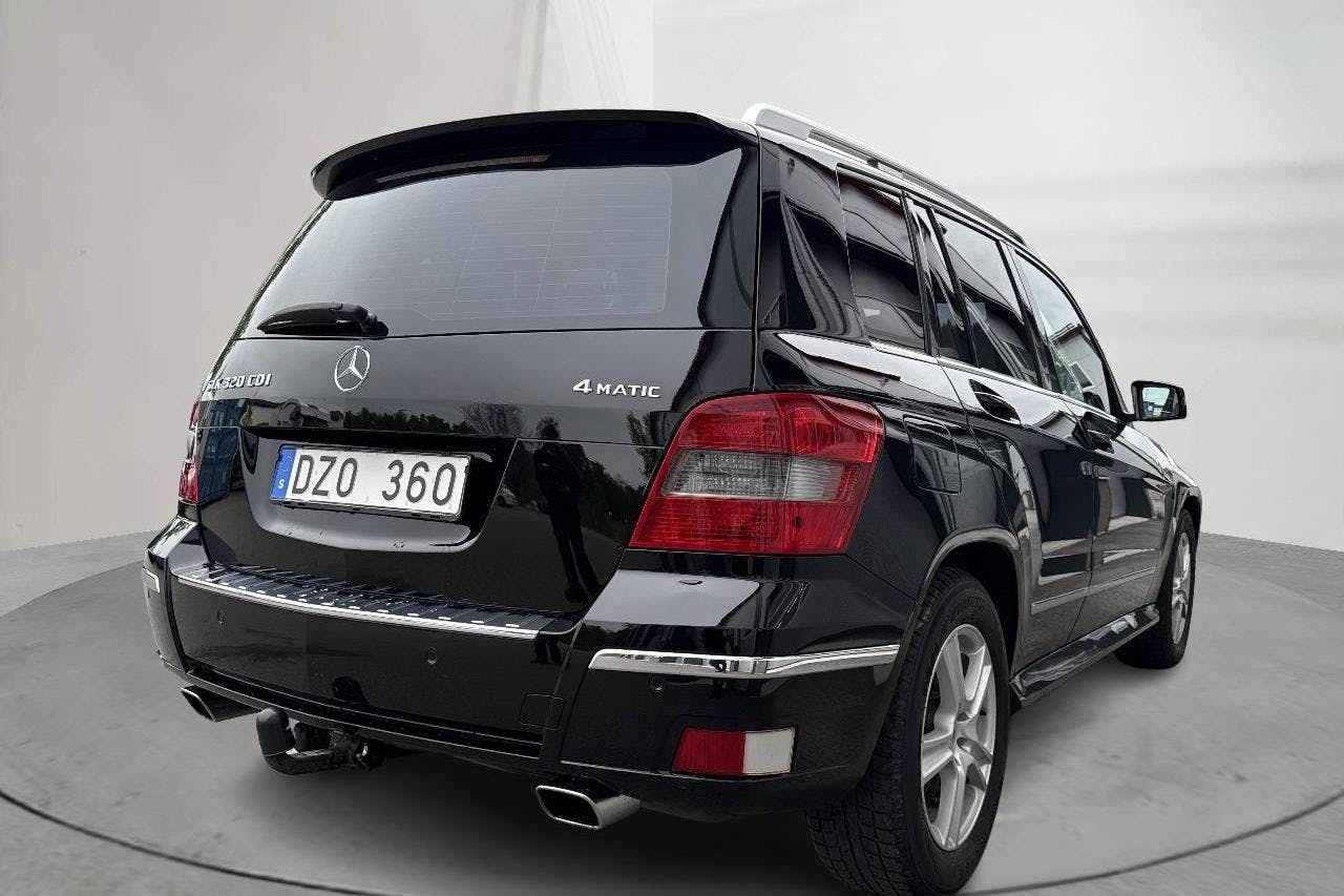 Mercedes GLK 320 CDI (224hk) - 25 961 mil - Automat - svart - 2009