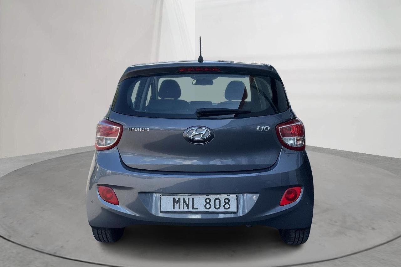 Hyundai i10 1.0 (66hk) - 10 464 mil - Manuell - Dark Grey - 2015